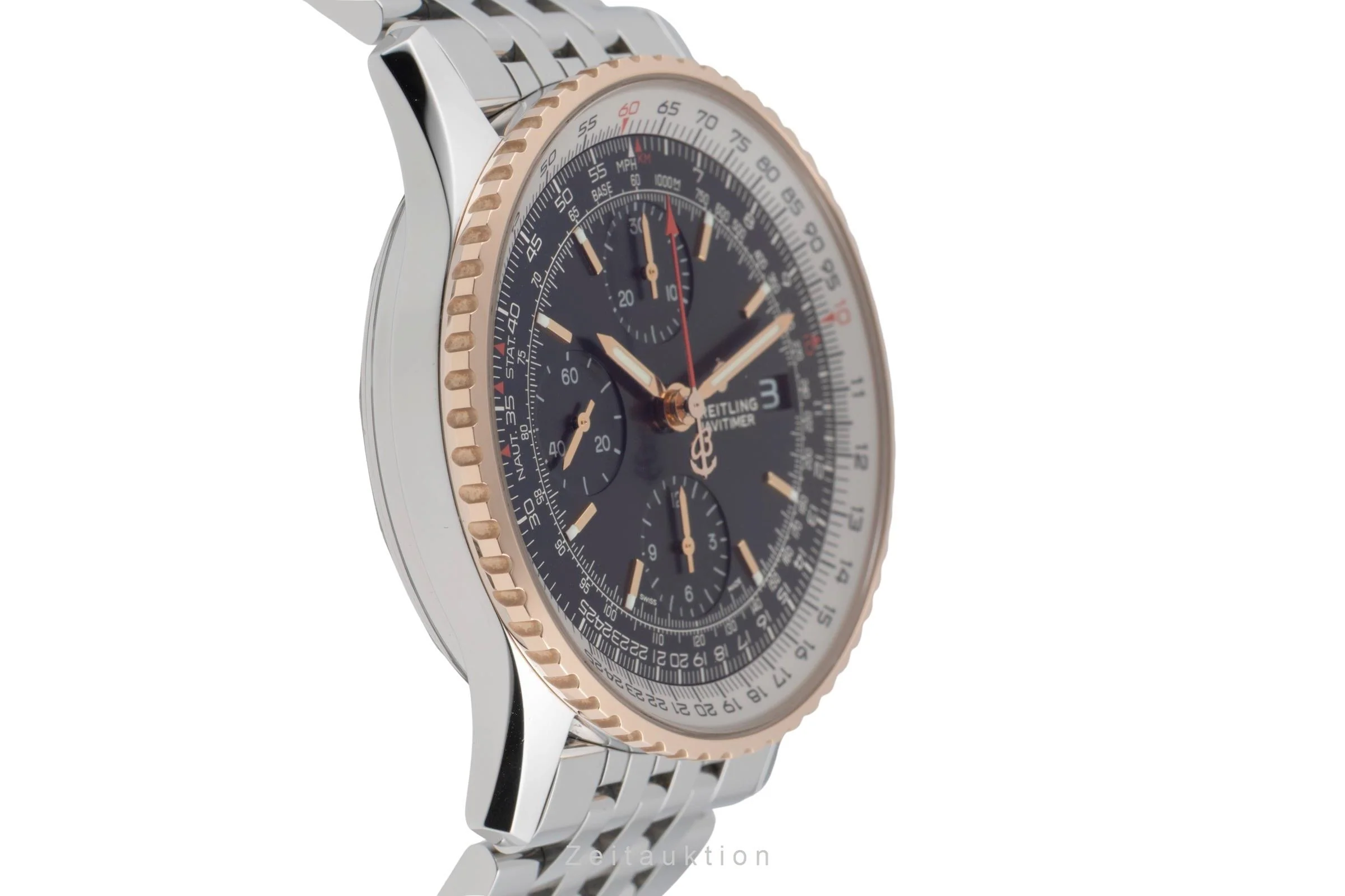 Breitling Navitimer chronograph steel / gold automatic men's watch U13324211B1A1  [2600065] - Image 8