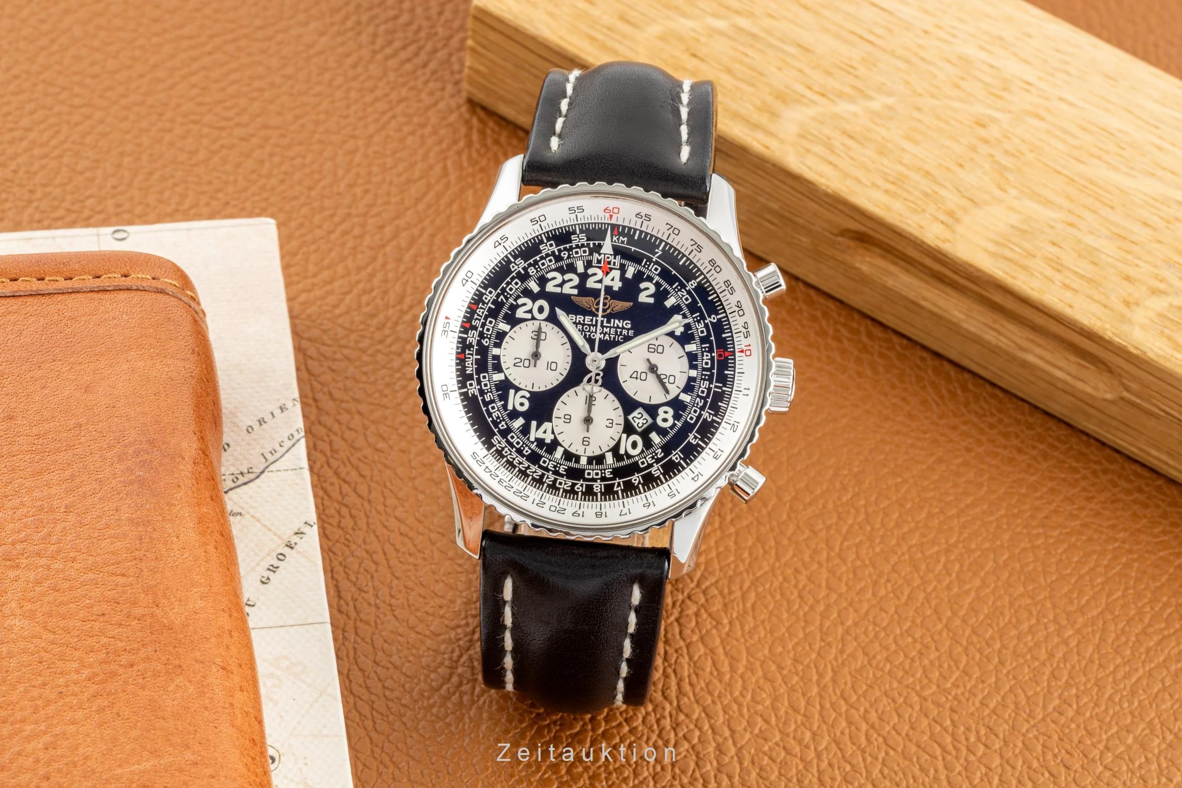 Breitling Navitimer Cosmonaute chronograph steel automatic men's watch A22322  [2302439] - Image 3
