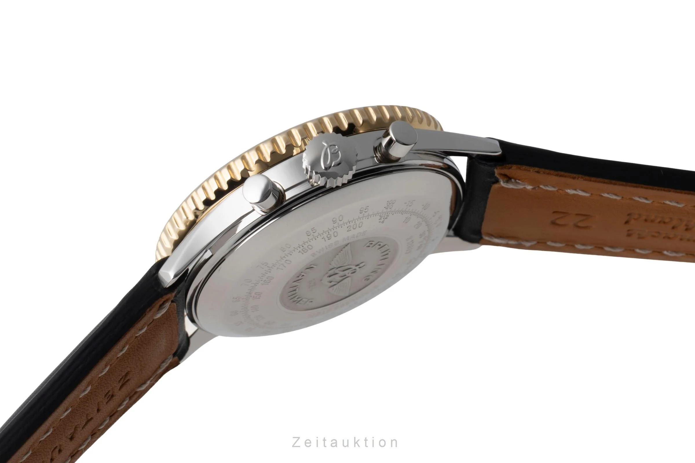 Breitling Navitimer Cosmonaute chronograph steel / gold manual winding men's watch B12019  [2600116] - Image 12