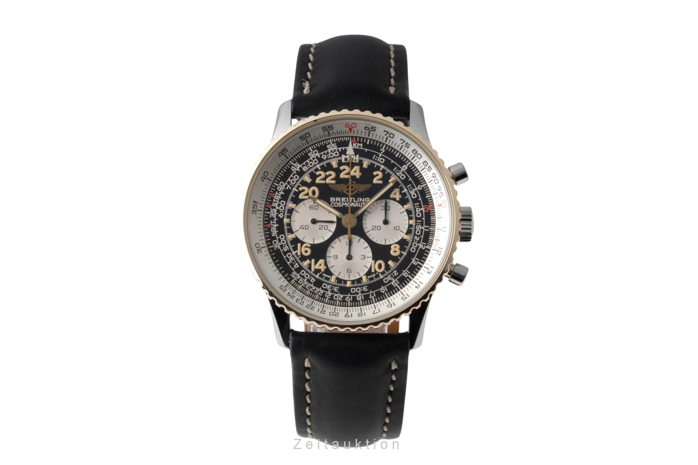 Breitling Navitimer Cosmonaute chronograph steel / gold manual winding men's watch B12019  [2600116] - Image 5