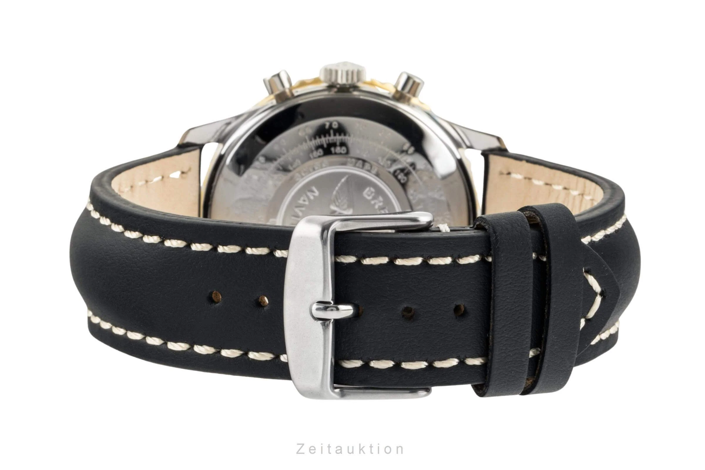 Breitling Navitimer Cosmonaute chronograph steel / gold manual winding men's watch B12019, 81600  [2401588] - Image 14