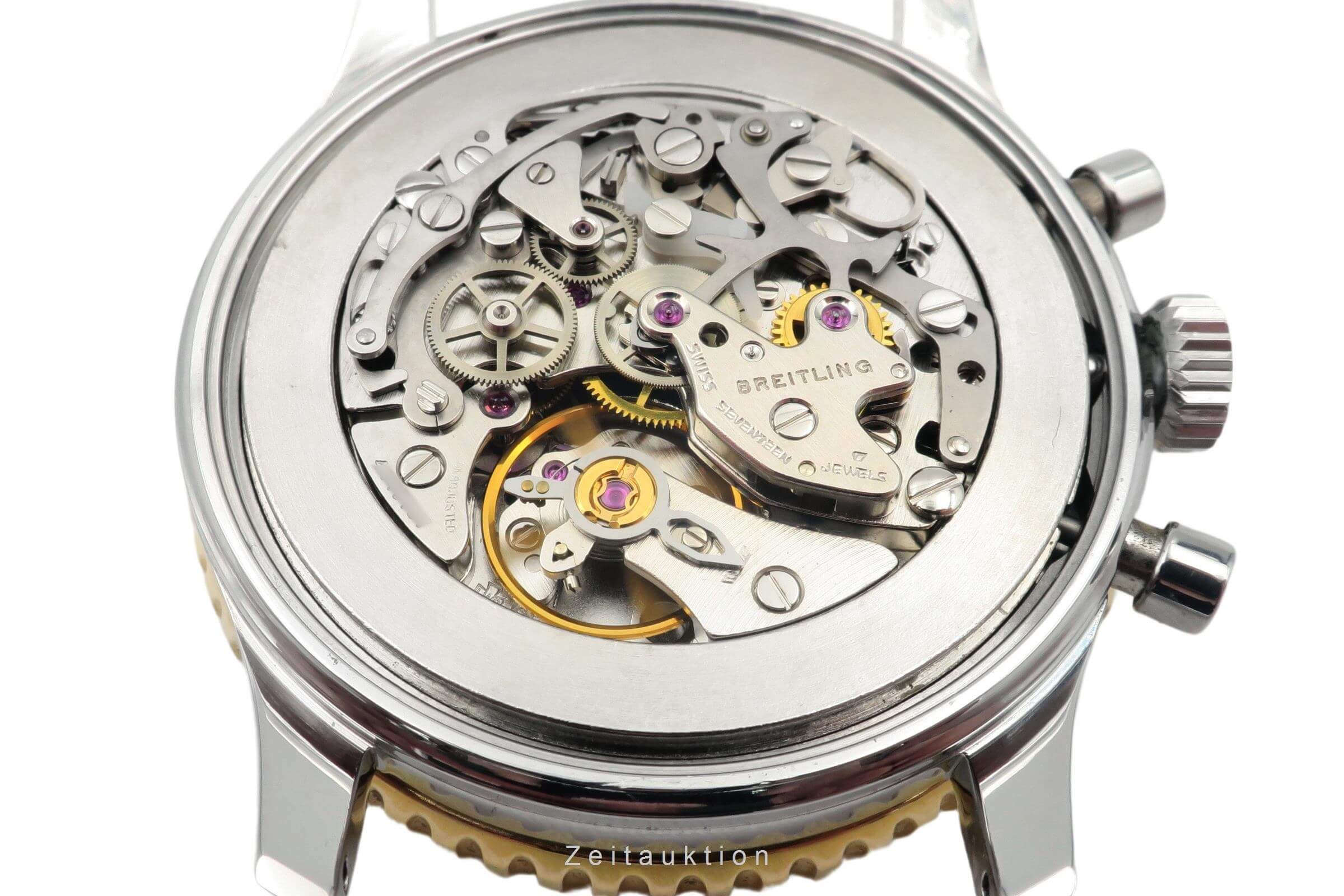 Breitling Navitimer Cosmonaute chronograph steel / gold manual winding men's watch B12019, 81600  [2401588] - Image 15