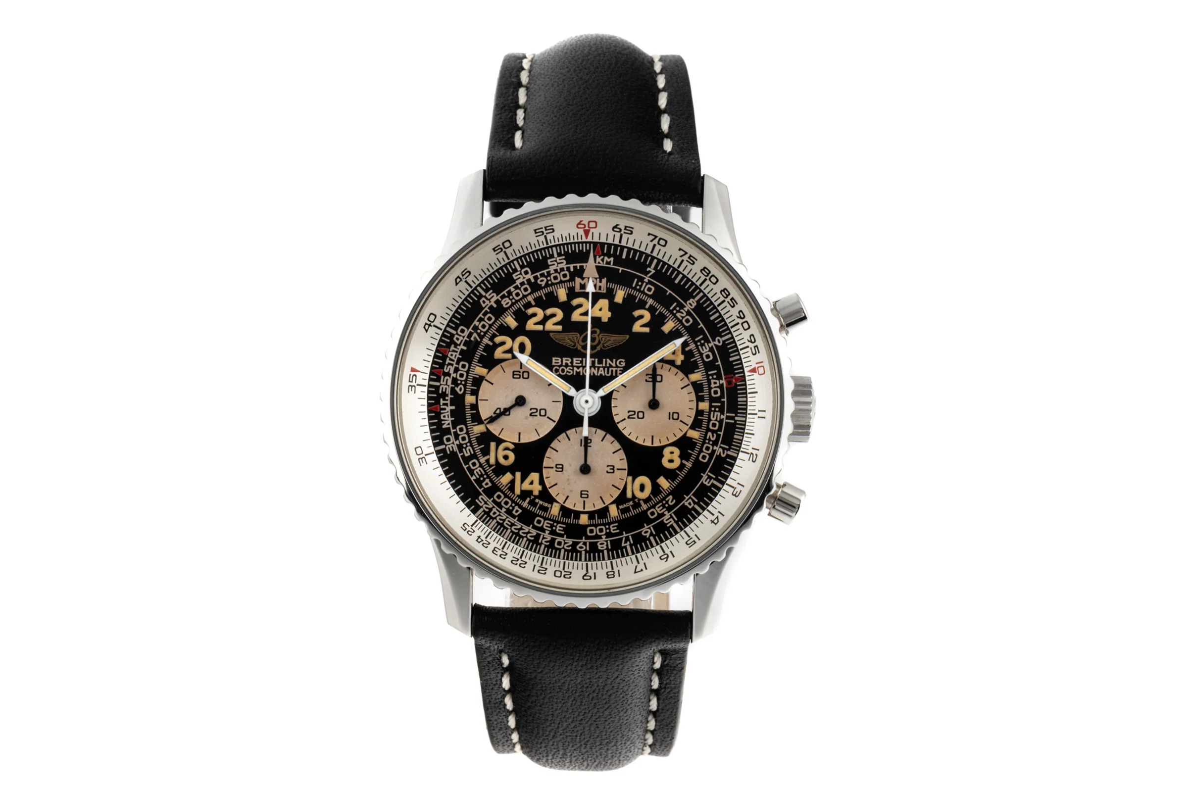 Breitling Navitimer Cosmonaute chronograph steel manual winding men's watch A12019 LP: 10550EUR  [2300141] - Image 4
