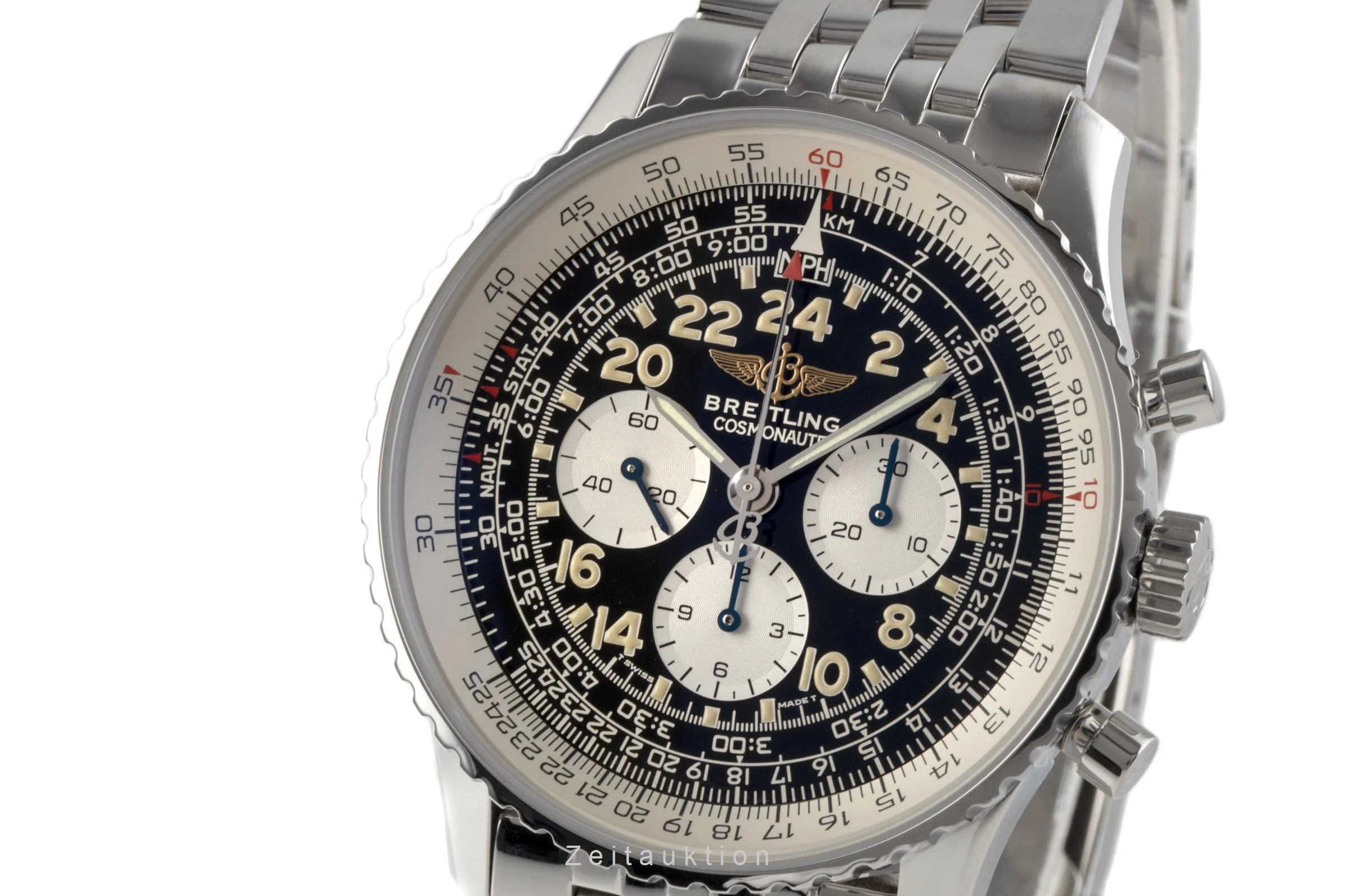 Breitling Navitimer Cosmonaute chronograph steel manual winding men's watch A12023.1 LP: 10550EUR  [2206489] - Image 10
