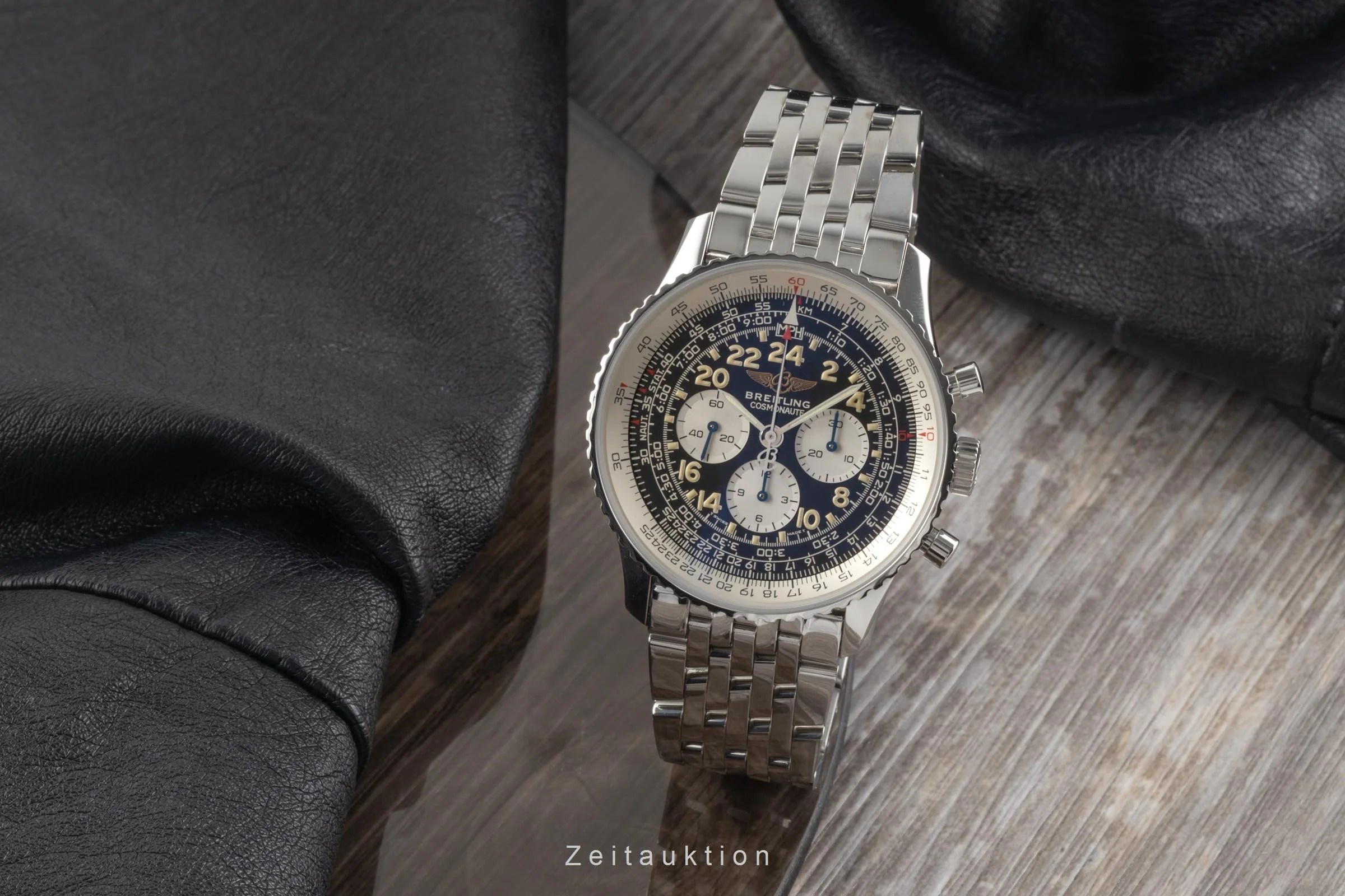 Breitling Navitimer Cosmonaute chronograph steel manual winding men's watch A12023.1 LP: 10550EUR  [2206489] - Image 3