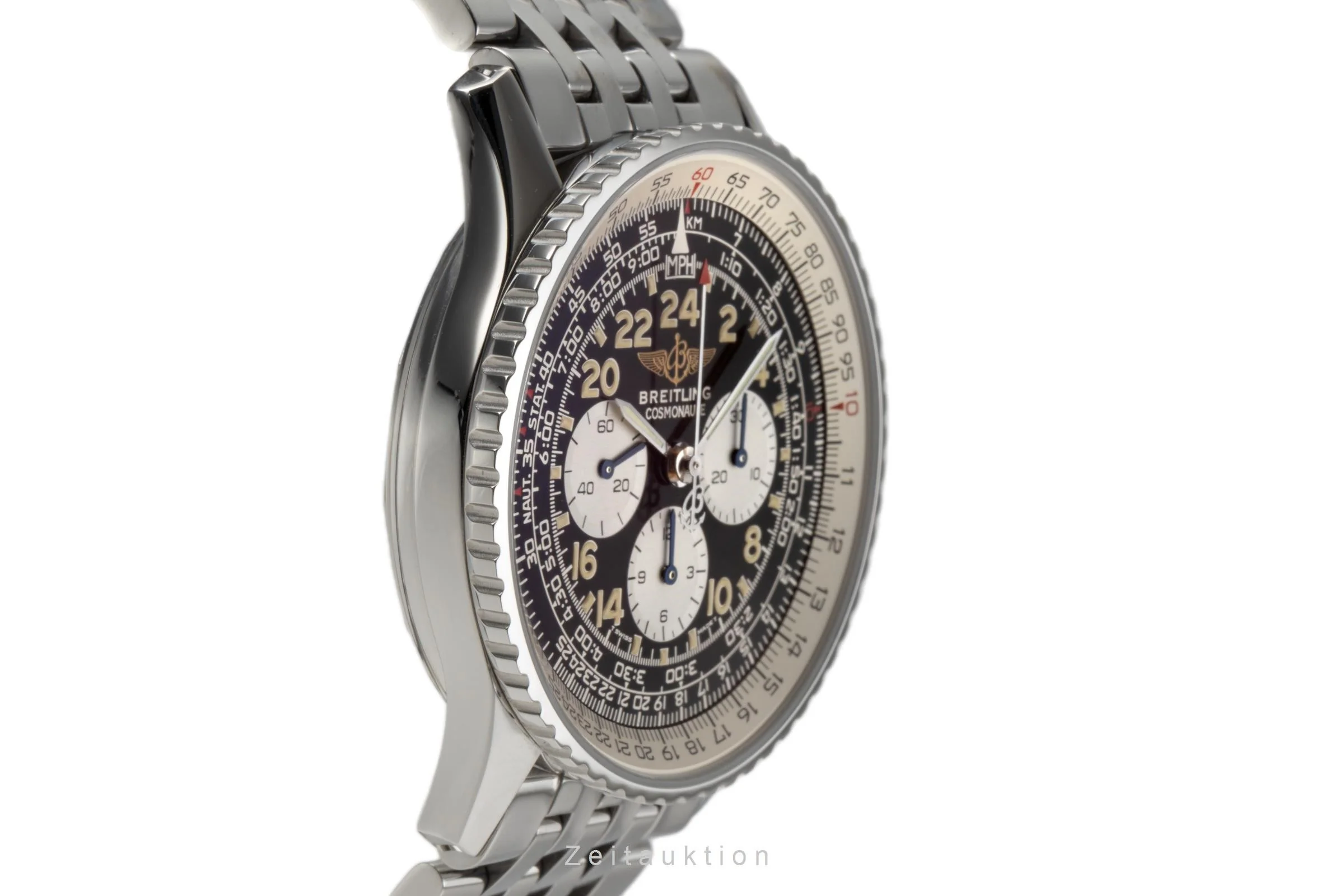 Breitling Navitimer Cosmonaute chronograph steel manual winding men's watch A12023.1 LP: 10550EUR  [2206489] - Image 7