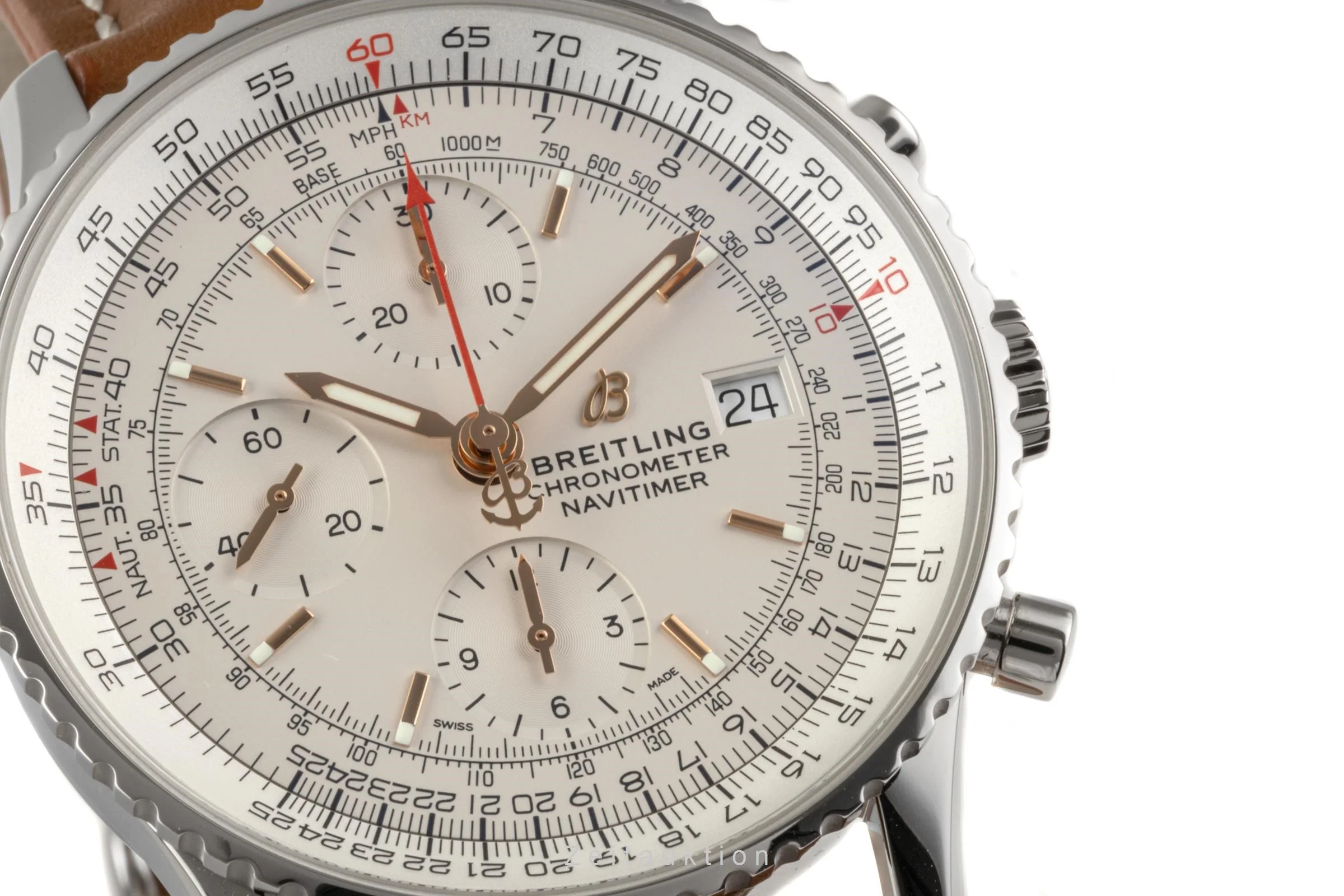 Breitling Navitimer Heritage chronograph steel automatic men's watch A13324 LP: 5910EUR  [2300303] - Image 13