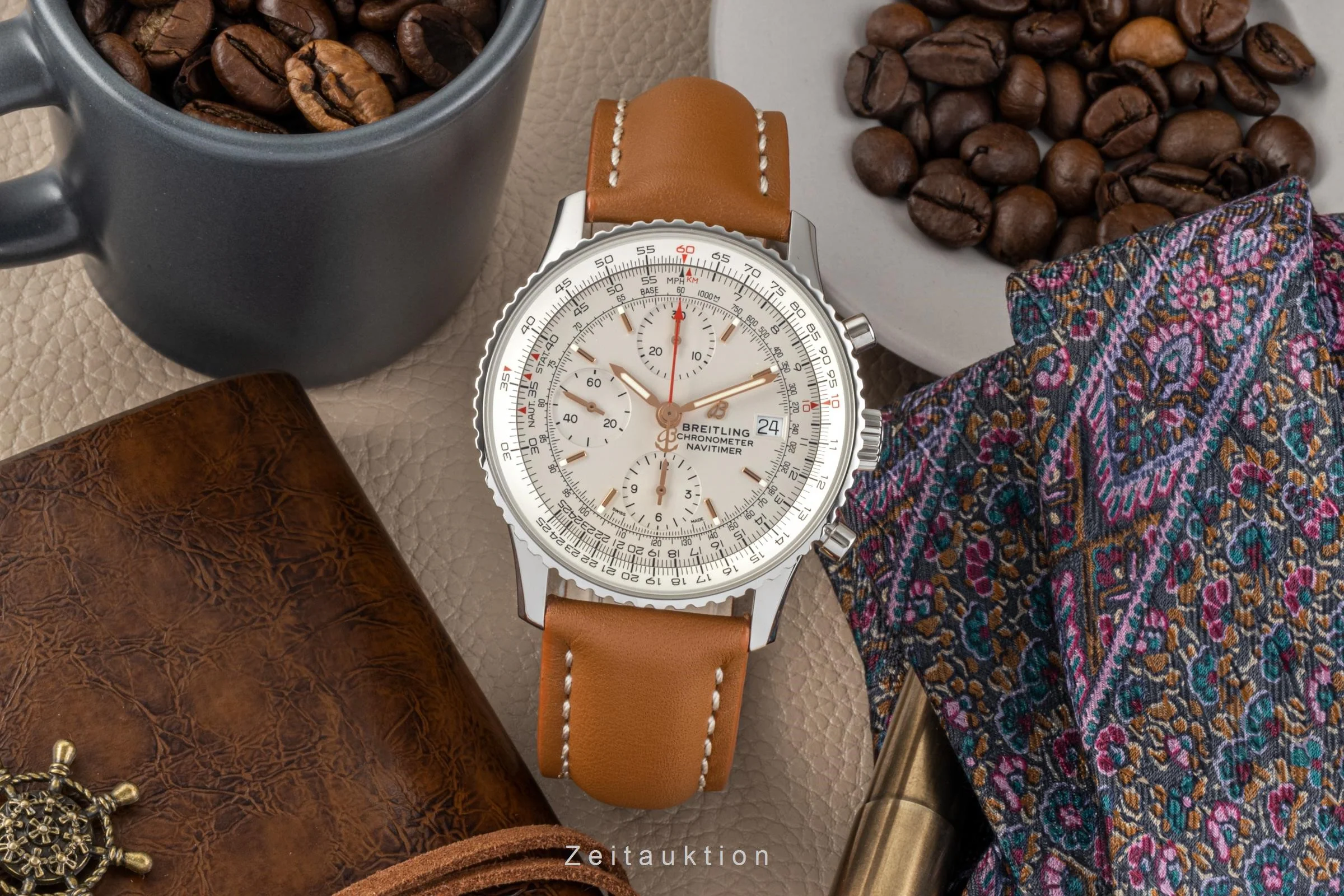 Breitling Navitimer Heritage chronograph steel automatic men's watch A13324 LP: 5910EUR  [2300303] - Image 3