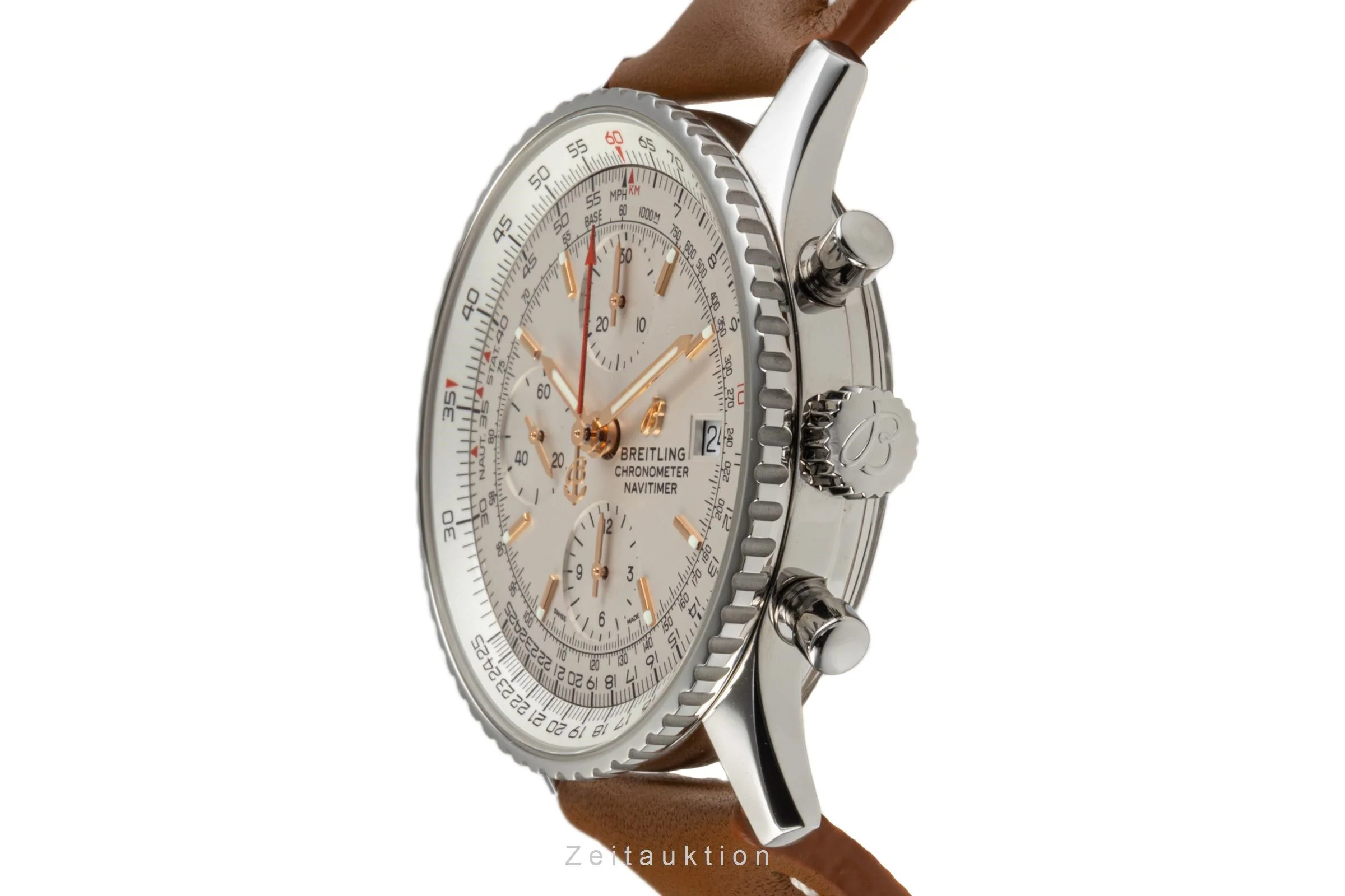 Breitling Navitimer Heritage chronograph steel automatic men's watch A13324 LP: 5910EUR  [2300303] - Image 6