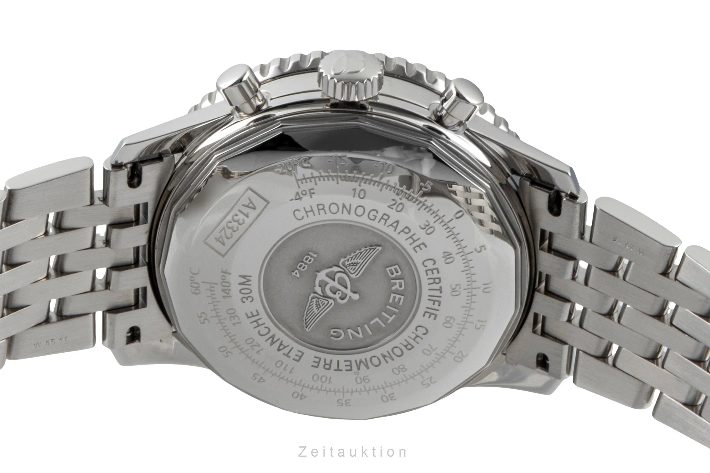 Breitling Navitimer Heritage chronograph steel automatic men's watch A1332412/BF27  [2601030] - Image 12