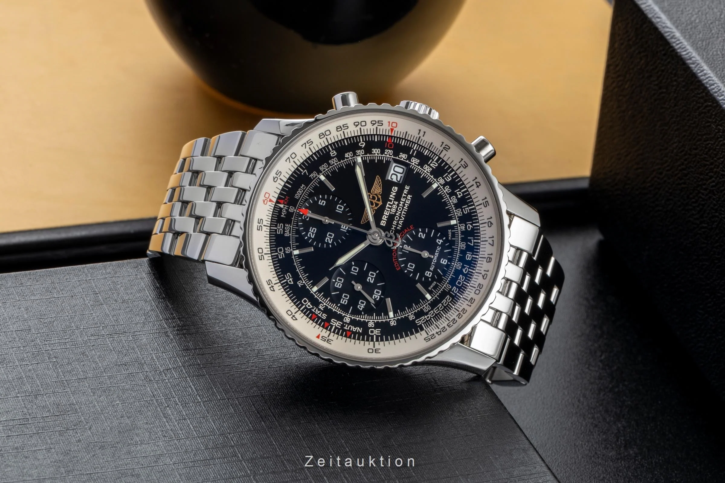 Breitling Navitimer Heritage chronograph steel automatic men's watch A1332412/BF27  [2601030] - Image 3