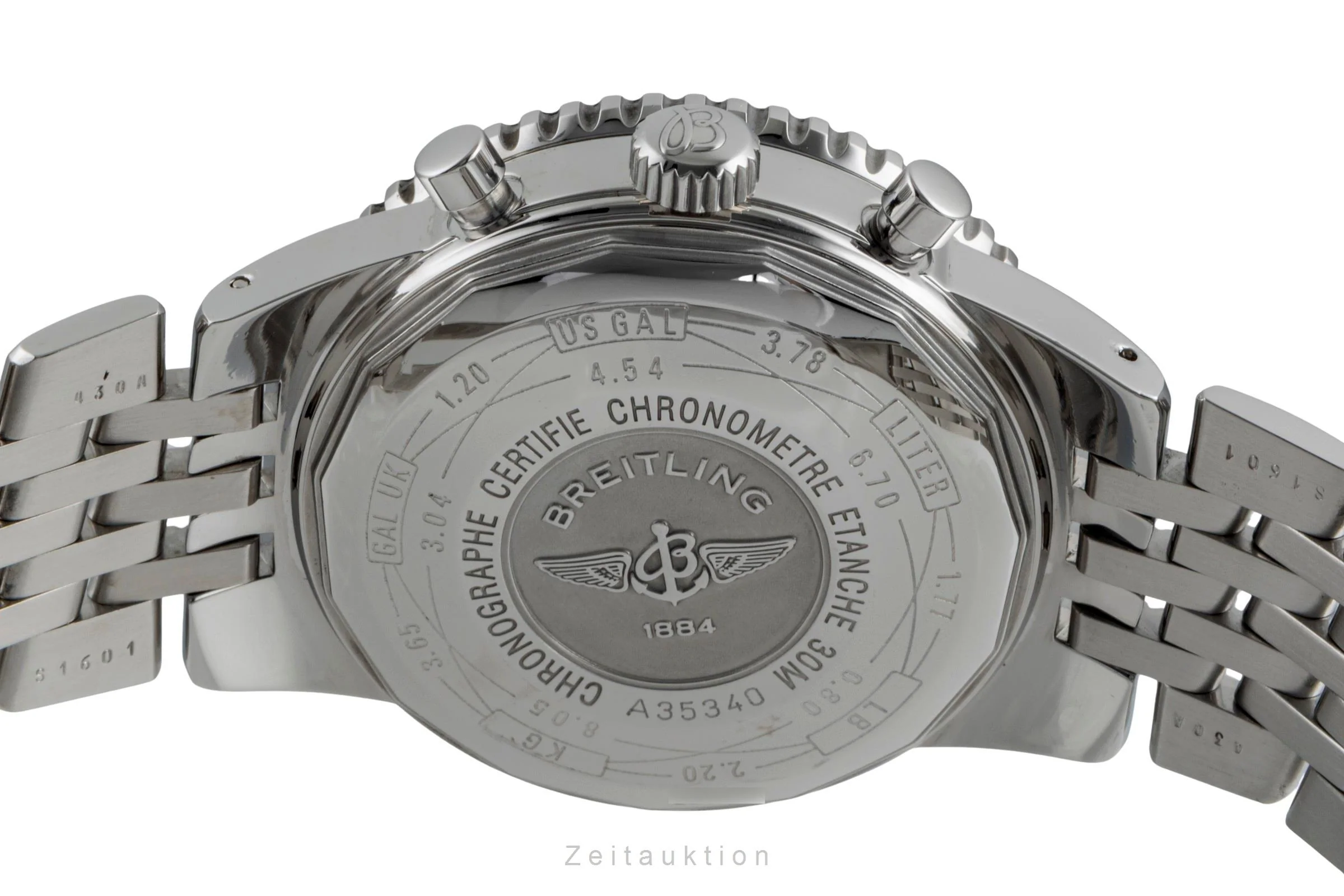 Breitling Navitimer Heritage chronograph steel automatic men's watch A35340  [2505342] - Image 11