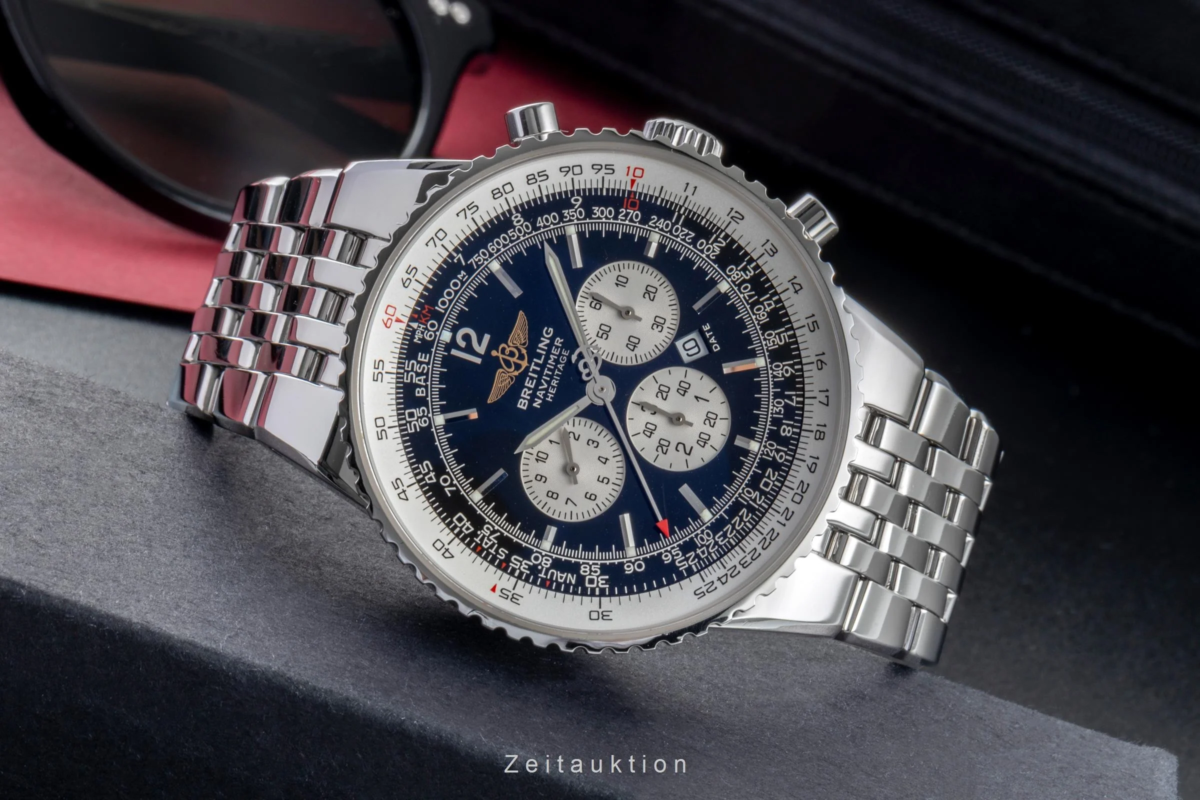 Breitling Navitimer Heritage chronograph steel automatic men's watch A35340  [2505342] - Image 3