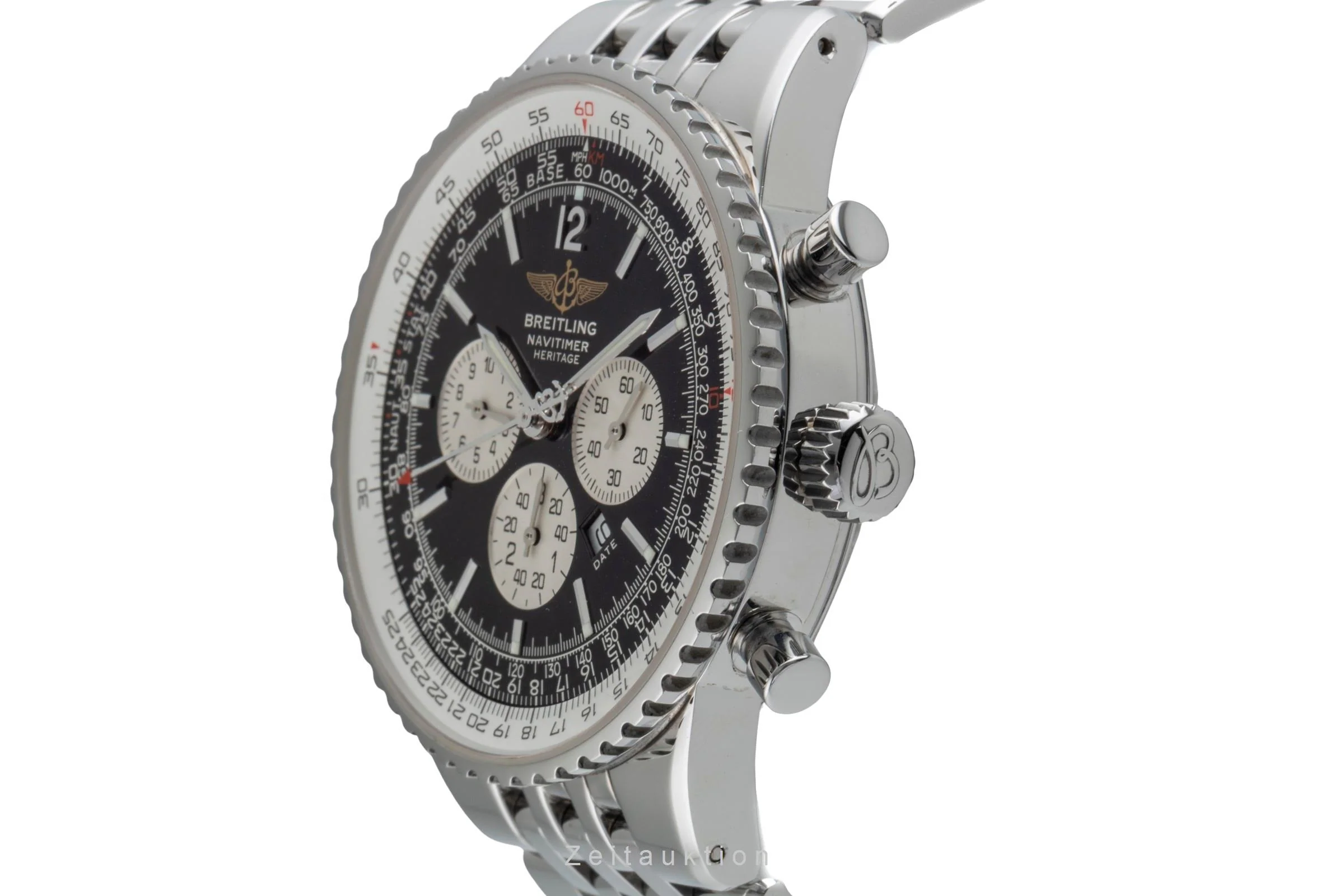 Breitling Navitimer Heritage chronograph steel automatic men's watch A35340  [2505342] - Image 7
