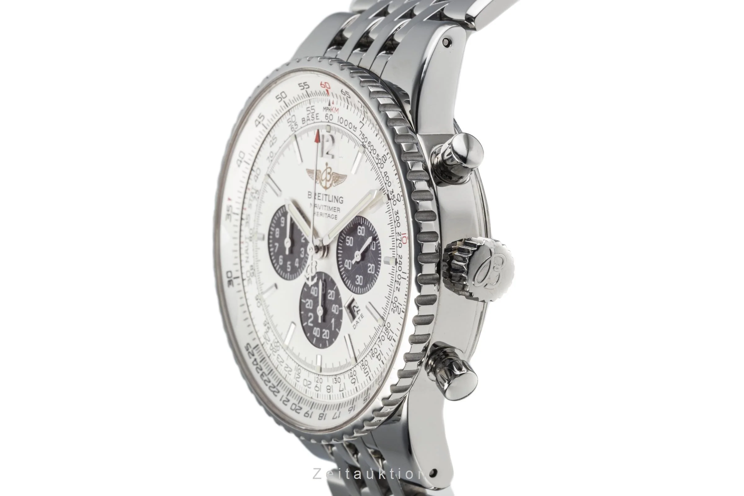Breitling Navitimer Heritage chronograph steel automatic men's watch A35350  [2301261] - Image 6