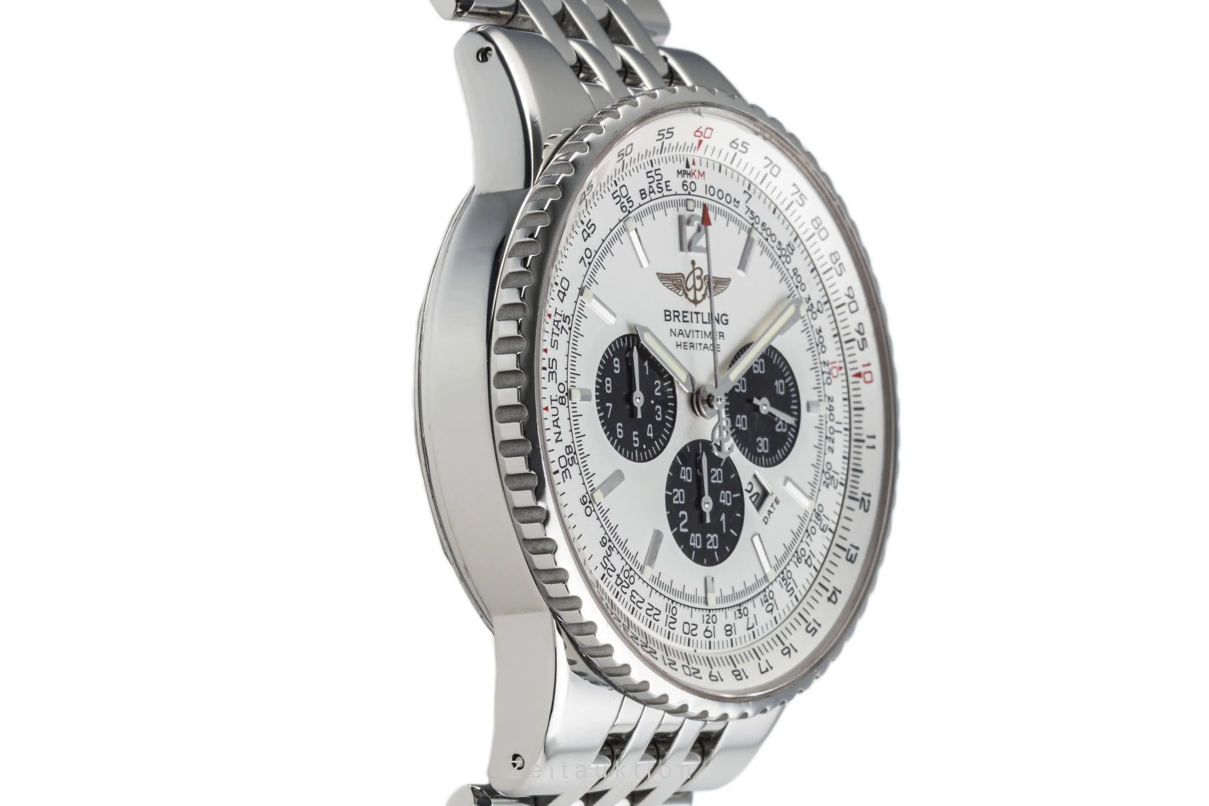 Breitling Navitimer Heritage chronograph steel automatic men's watch A35350  [2301261] - Image 7