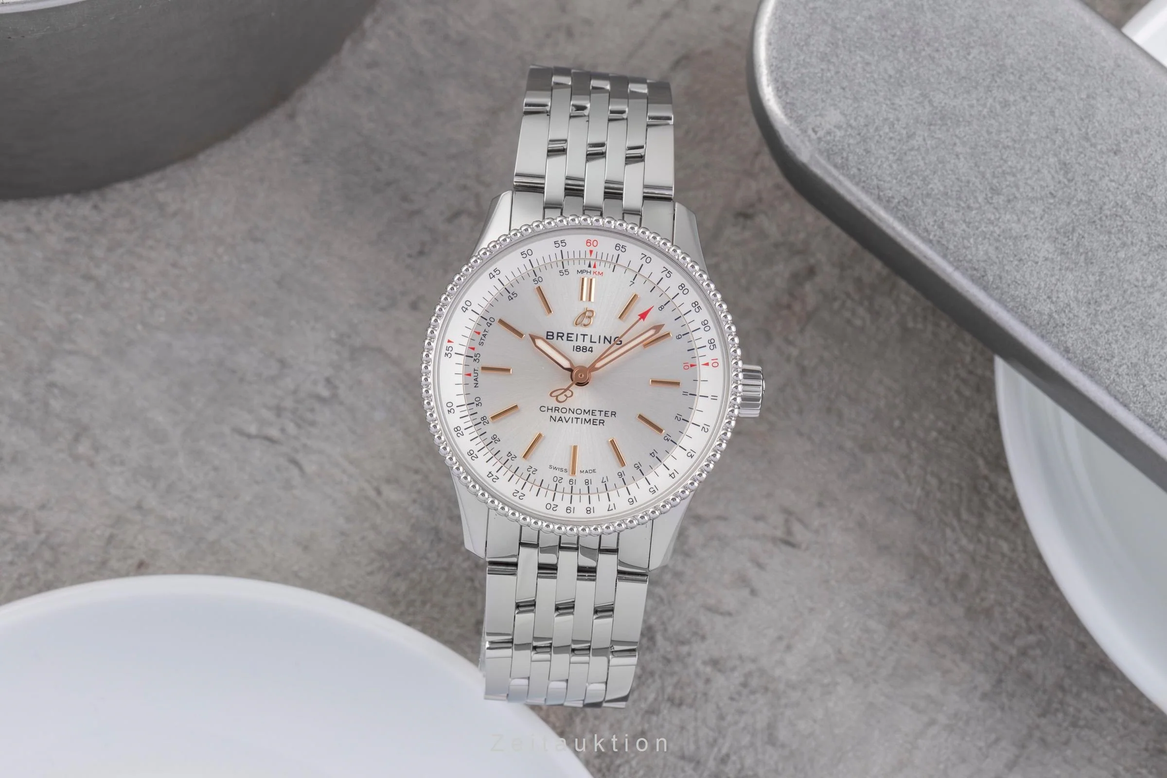 Breitling Navitimer steel automatic men's watch A17395F41G1A1  [2504559] - Image 4