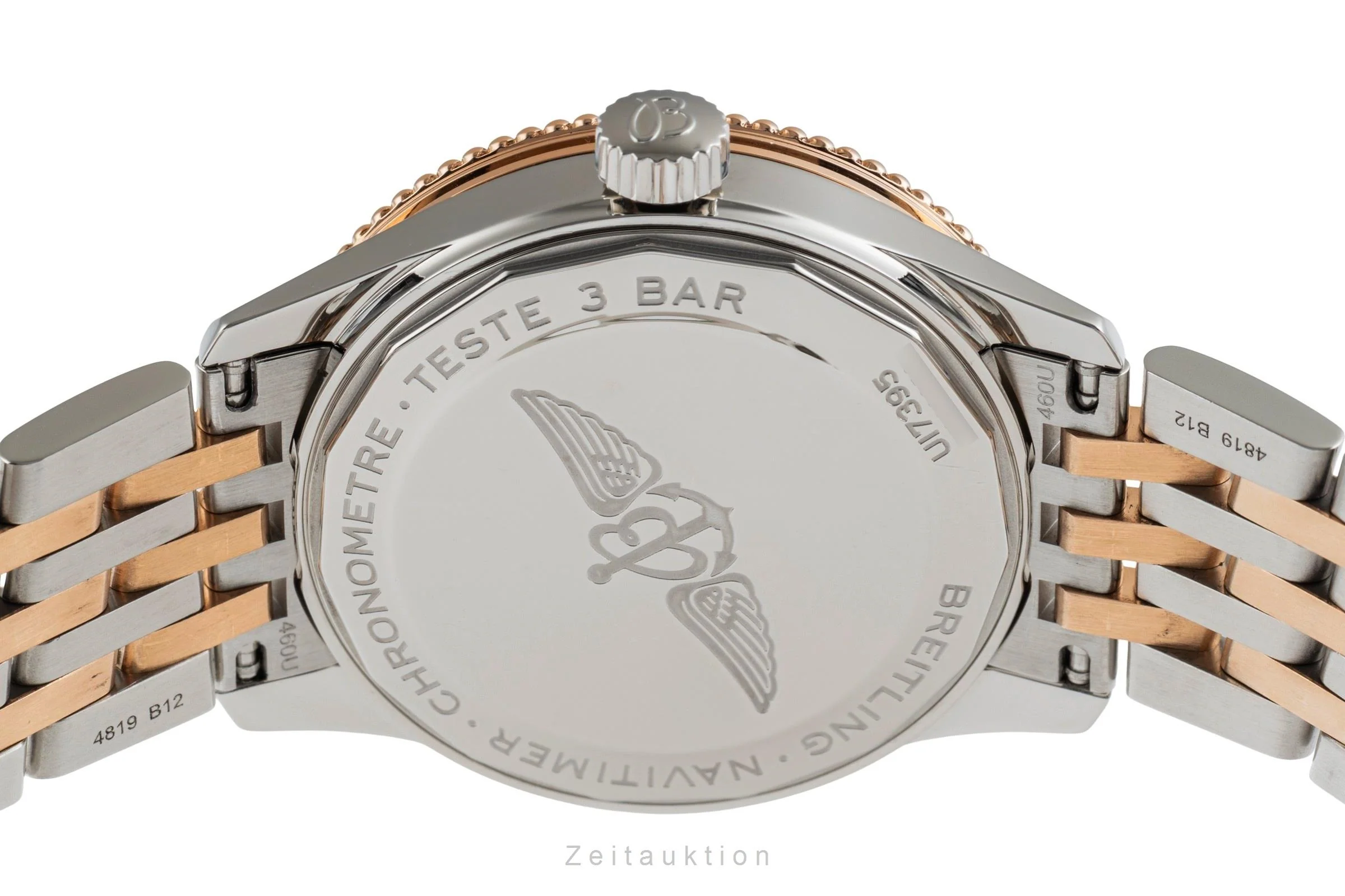 Breitling Navitimer steel / gold automatic women's watch U17395  [2504056] - Image 12