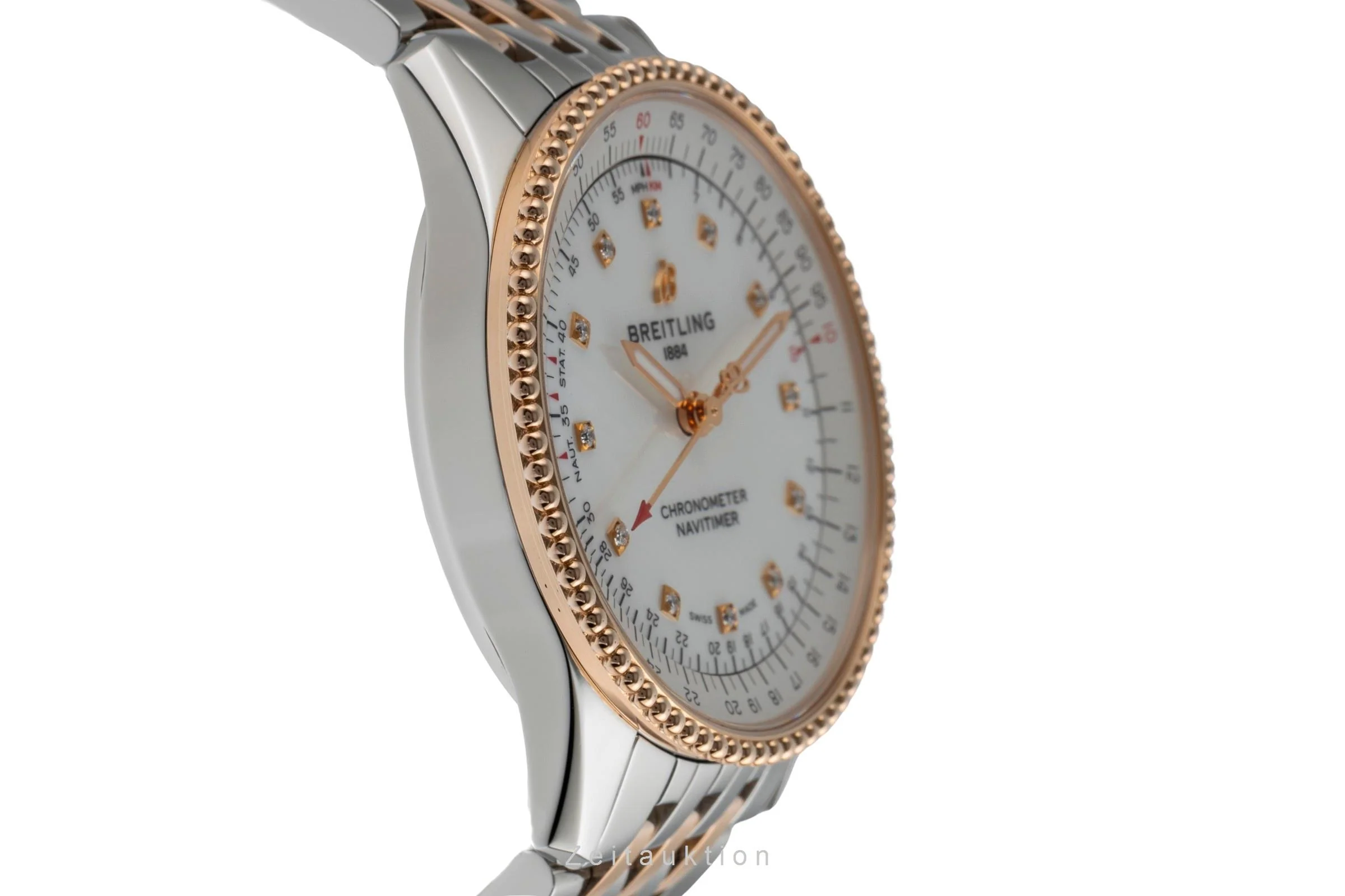 Breitling Navitimer steel / gold automatic women's watch U17395  [2504056] - Image 7