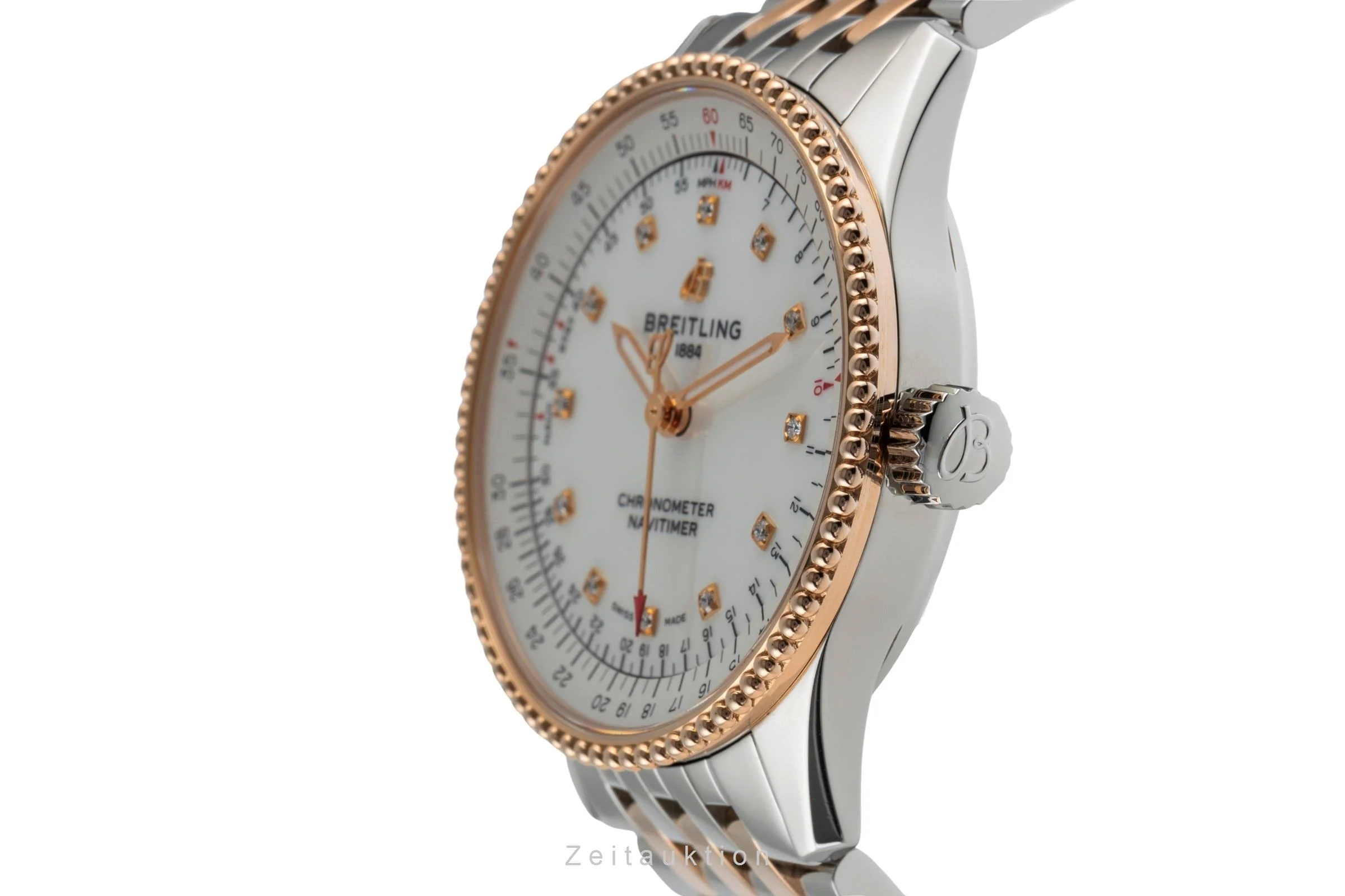 Breitling Navitimer steel / gold automatic women's watch U17395  [2504056] - Image 8
