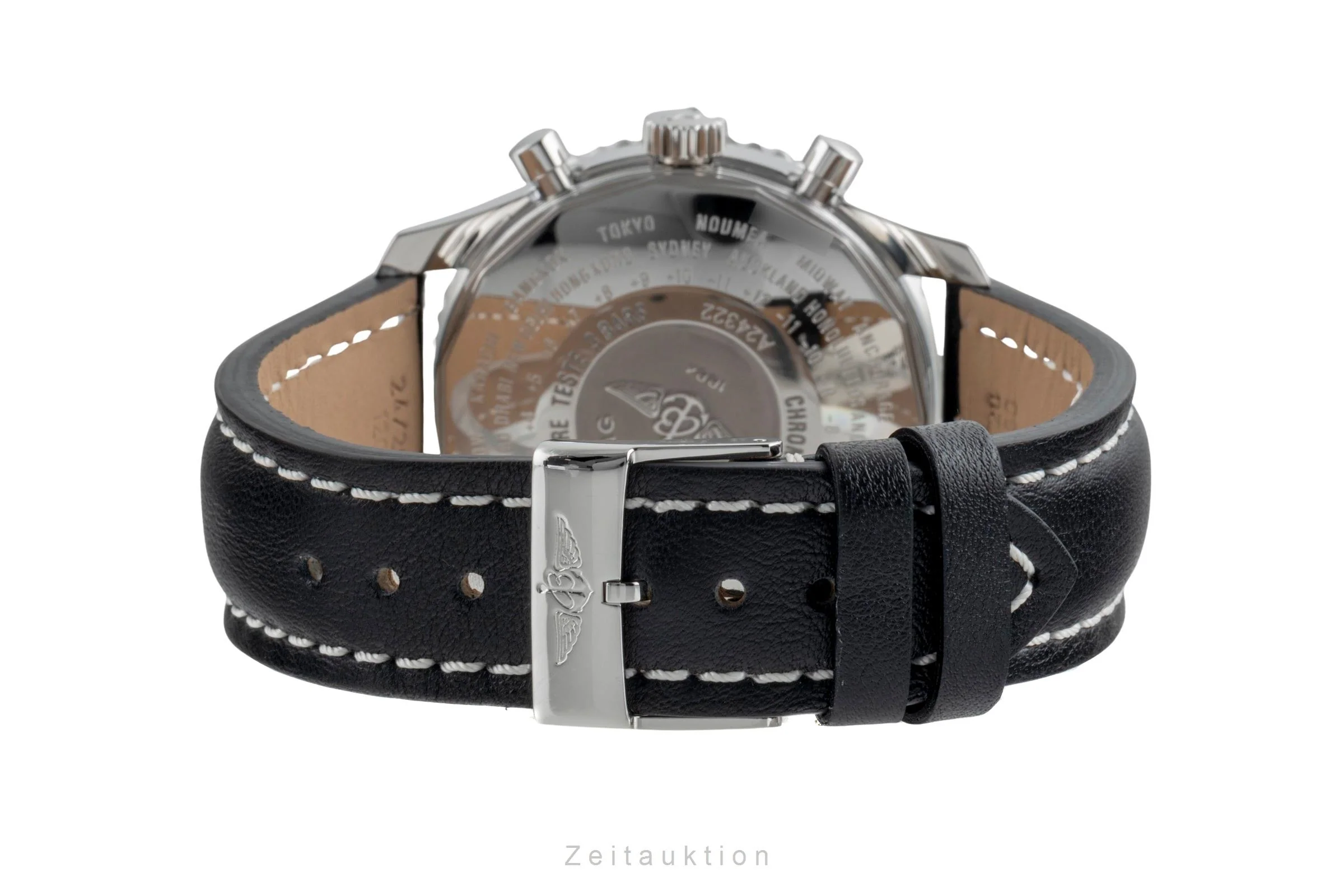 Breitling Navitimer World chronograph steel automatic men's watch A24322-101	  [2506790] - Image 14