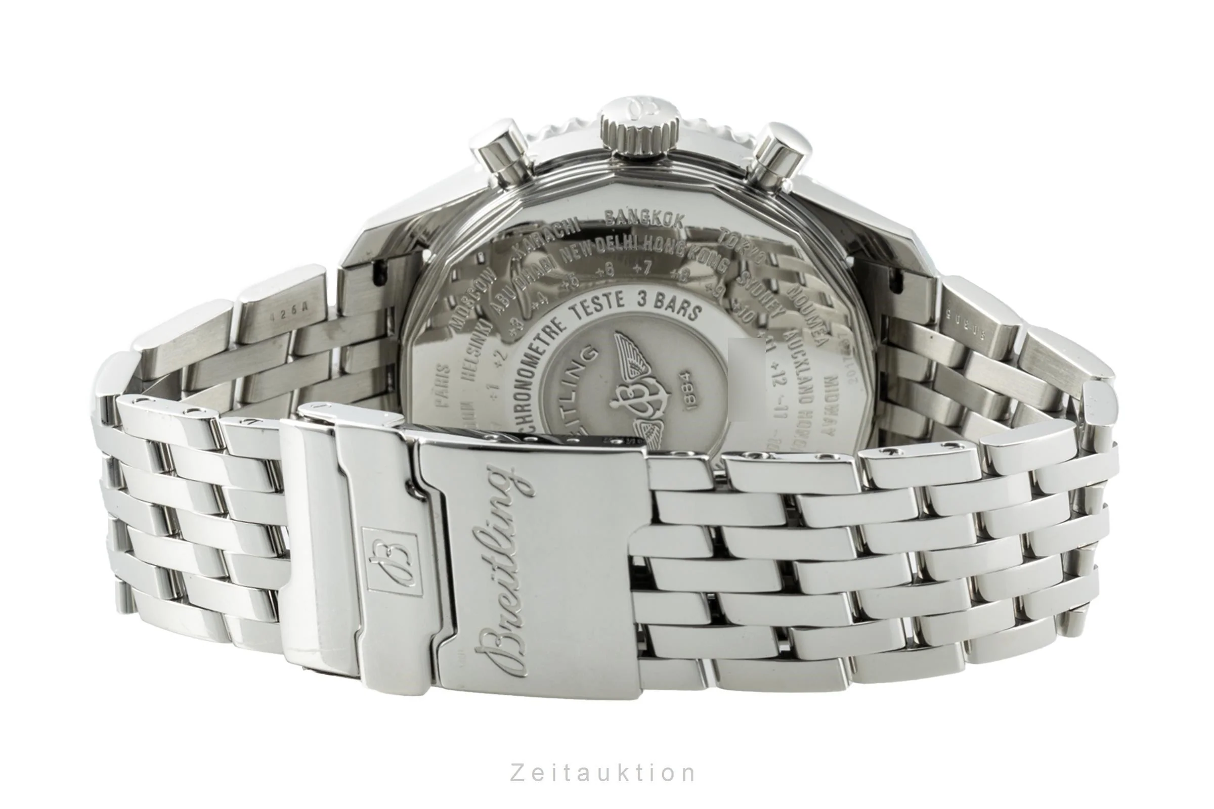 Breitling Navitimer World chronograph steel automatic men's watch A24322 LP: 6950EUR  [2205473] - Image 11