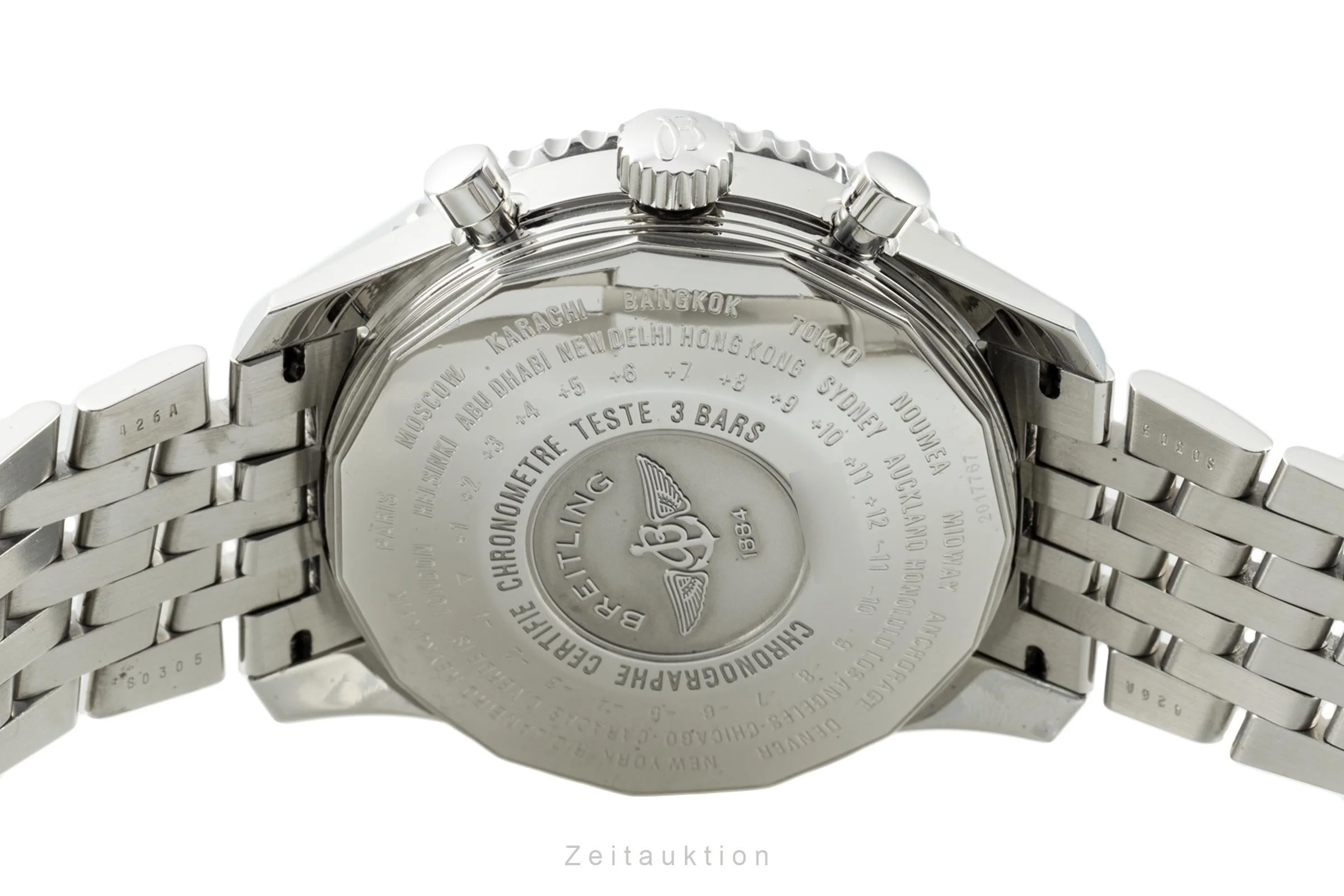 Breitling Navitimer World chronograph steel automatic men's watch A24322 LP: 6950EUR  [2205473] - Image 9