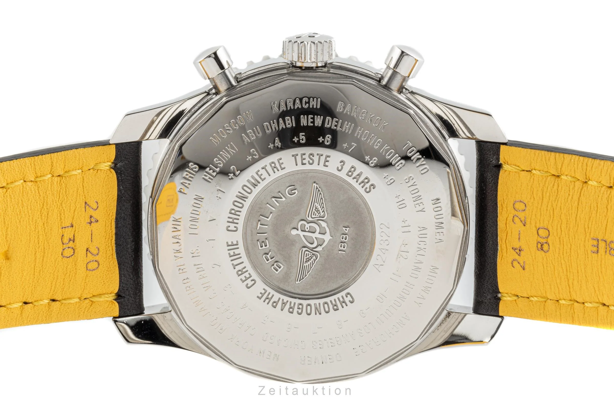 Breitling Navitimer World chronograph steel automatic men's watch A24322 LP: 8900EUR  [2207271] - Image 9