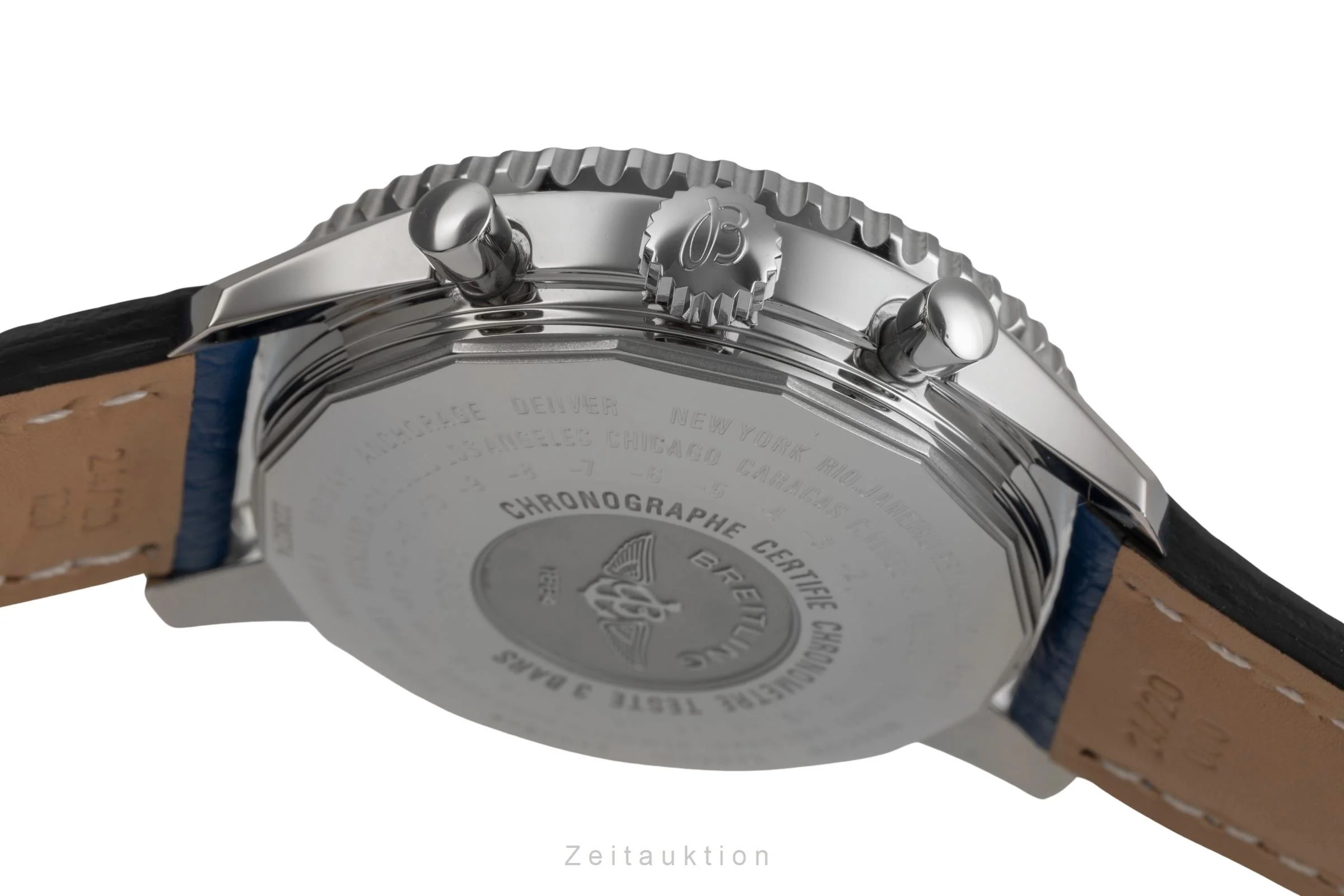 Breitling Navitimer World chronograph steel automatic men's watch A24322  [2504027] - Image 11