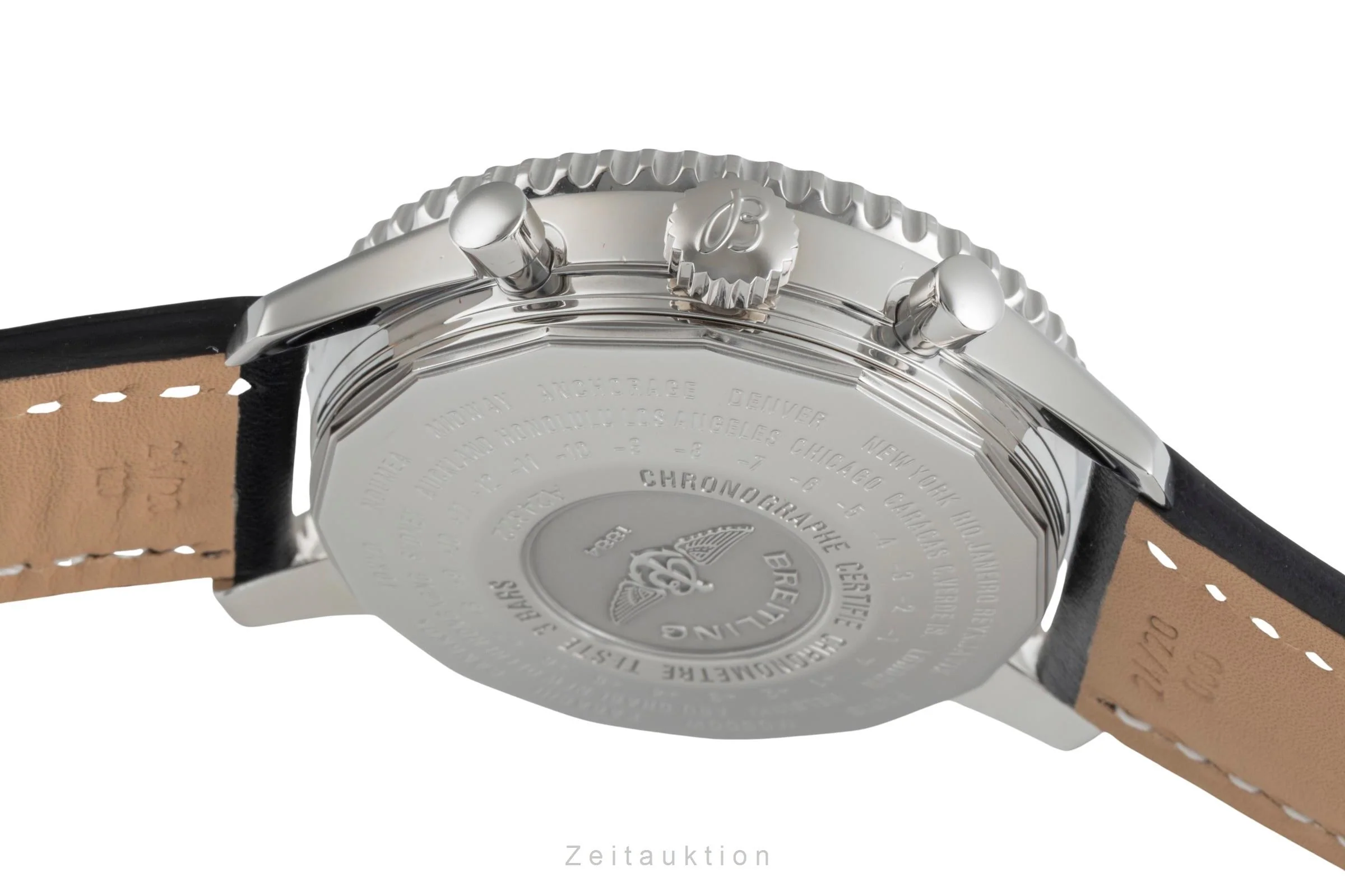 Breitling Navitimer World chronograph steel automatic men's watch A24322  [2504402] - Image 12