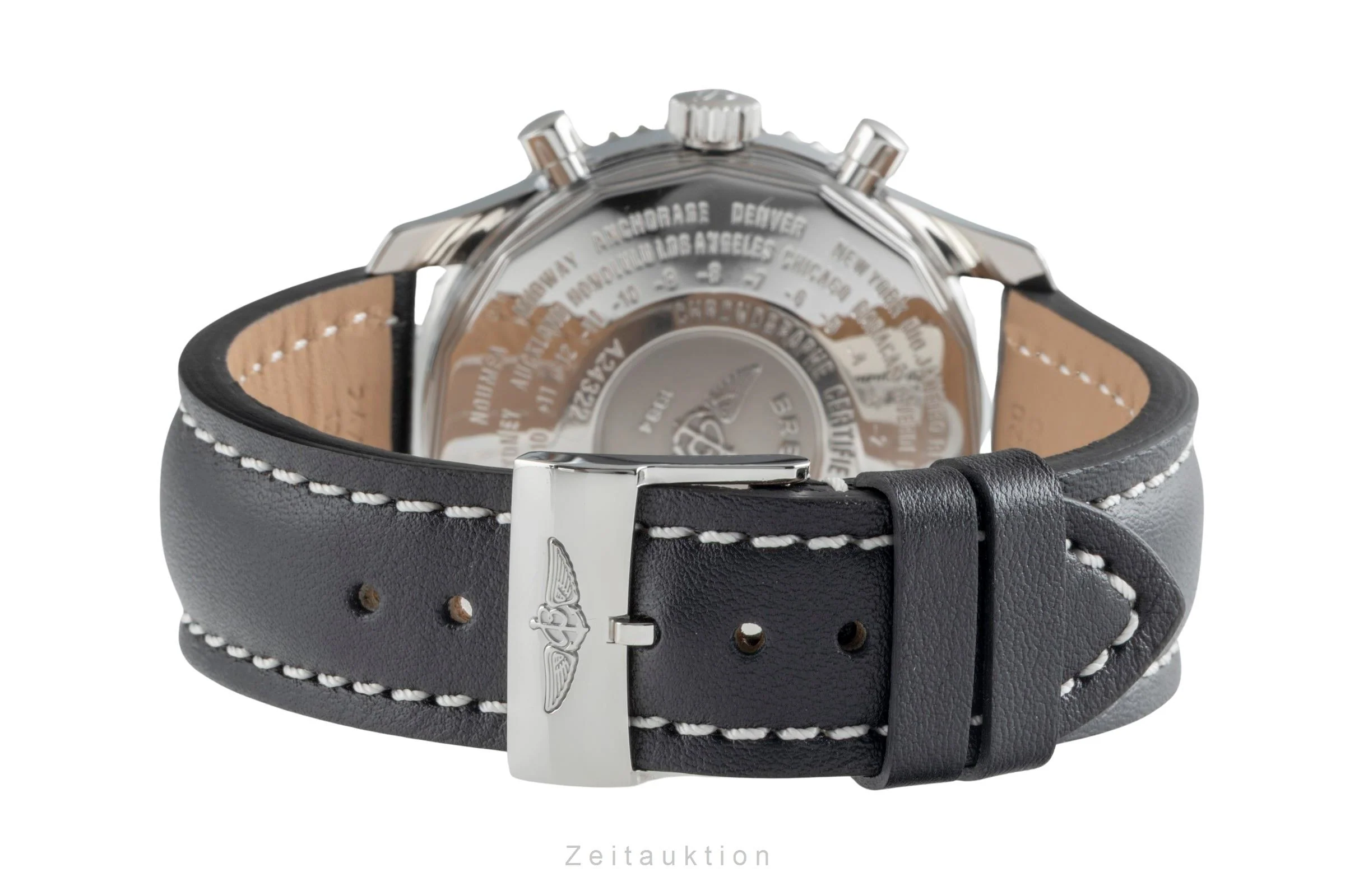 Breitling Navitimer World chronograph steel automatic men's watch A24322  [2504402] - Image 13