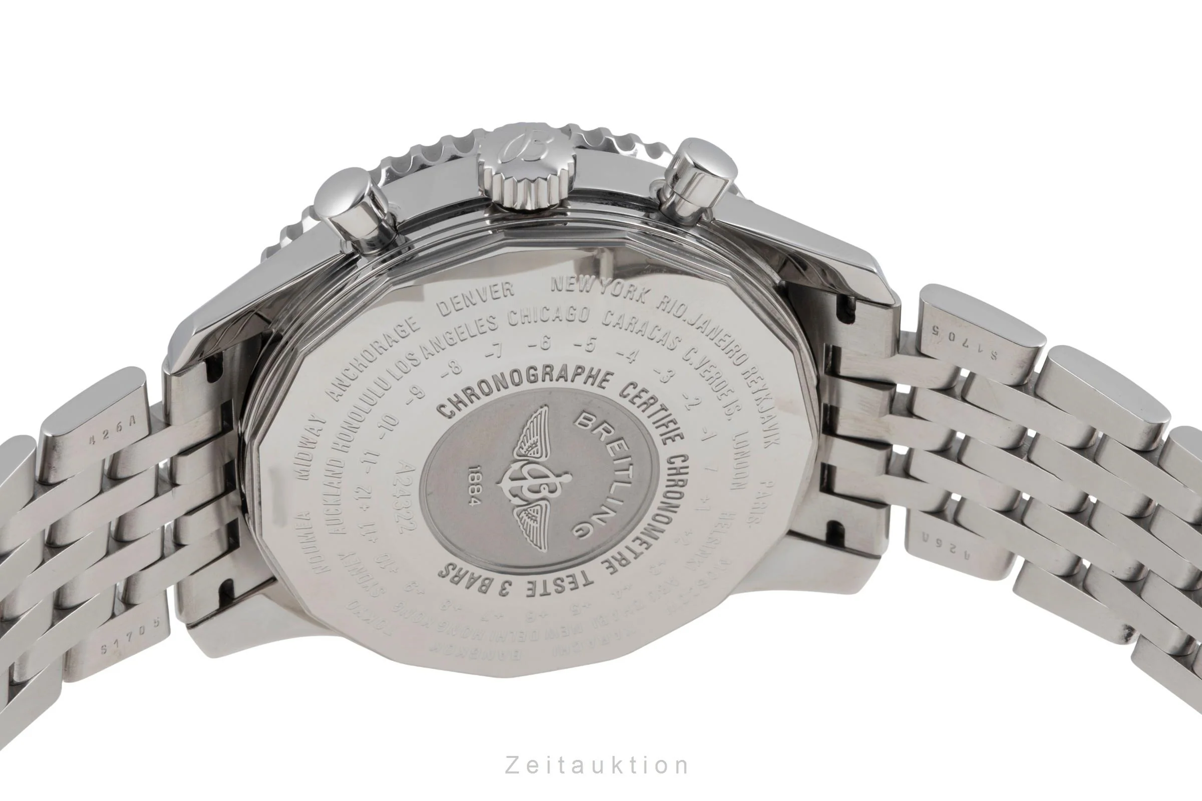 Breitling Navitimer World chronograph steel automatic men's watch A24322 LP: 9850EUR  [2506118] - Image 11