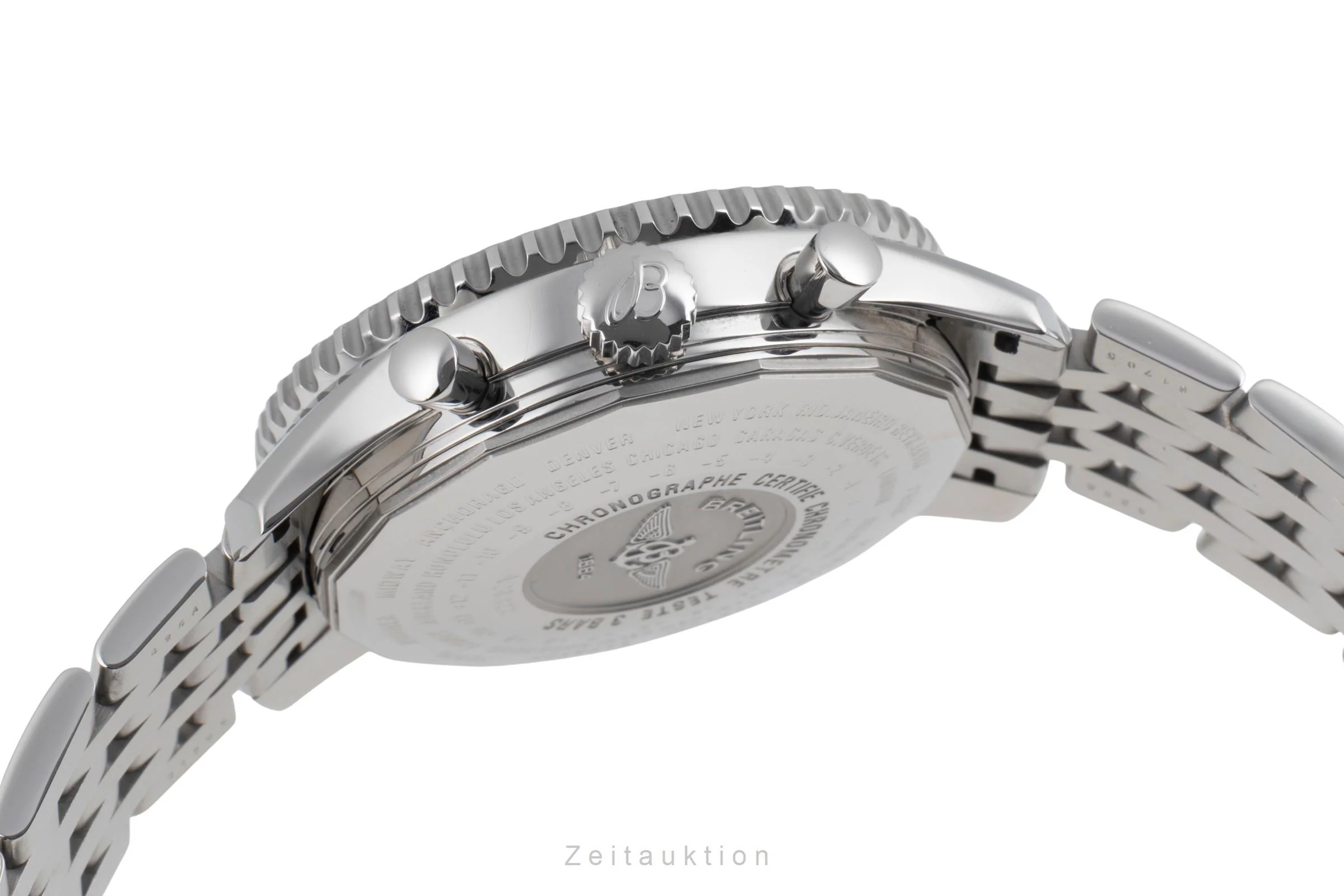 Breitling Navitimer World chronograph steel automatic men's watch A24322 LP: 9850EUR  [2506118] - Image 12