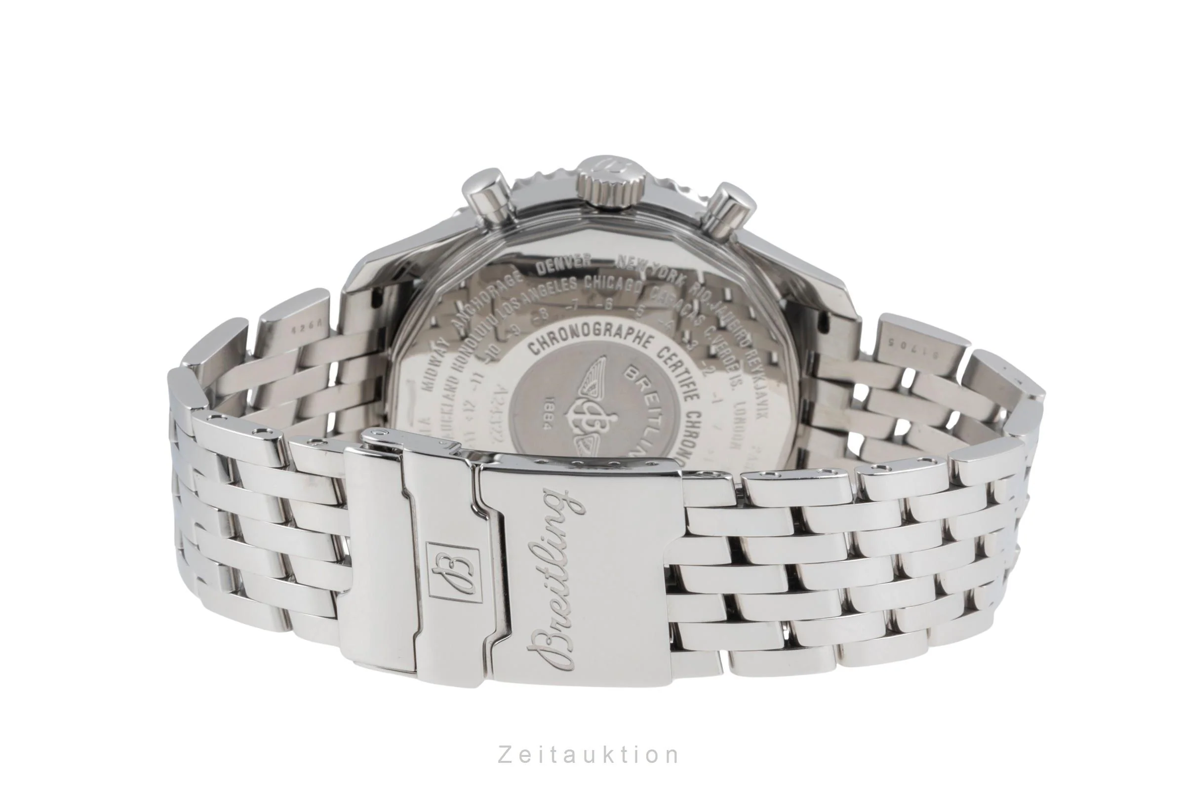 Breitling Navitimer World chronograph steel automatic men's watch A24322 LP: 9850EUR  [2506118] - Image 13