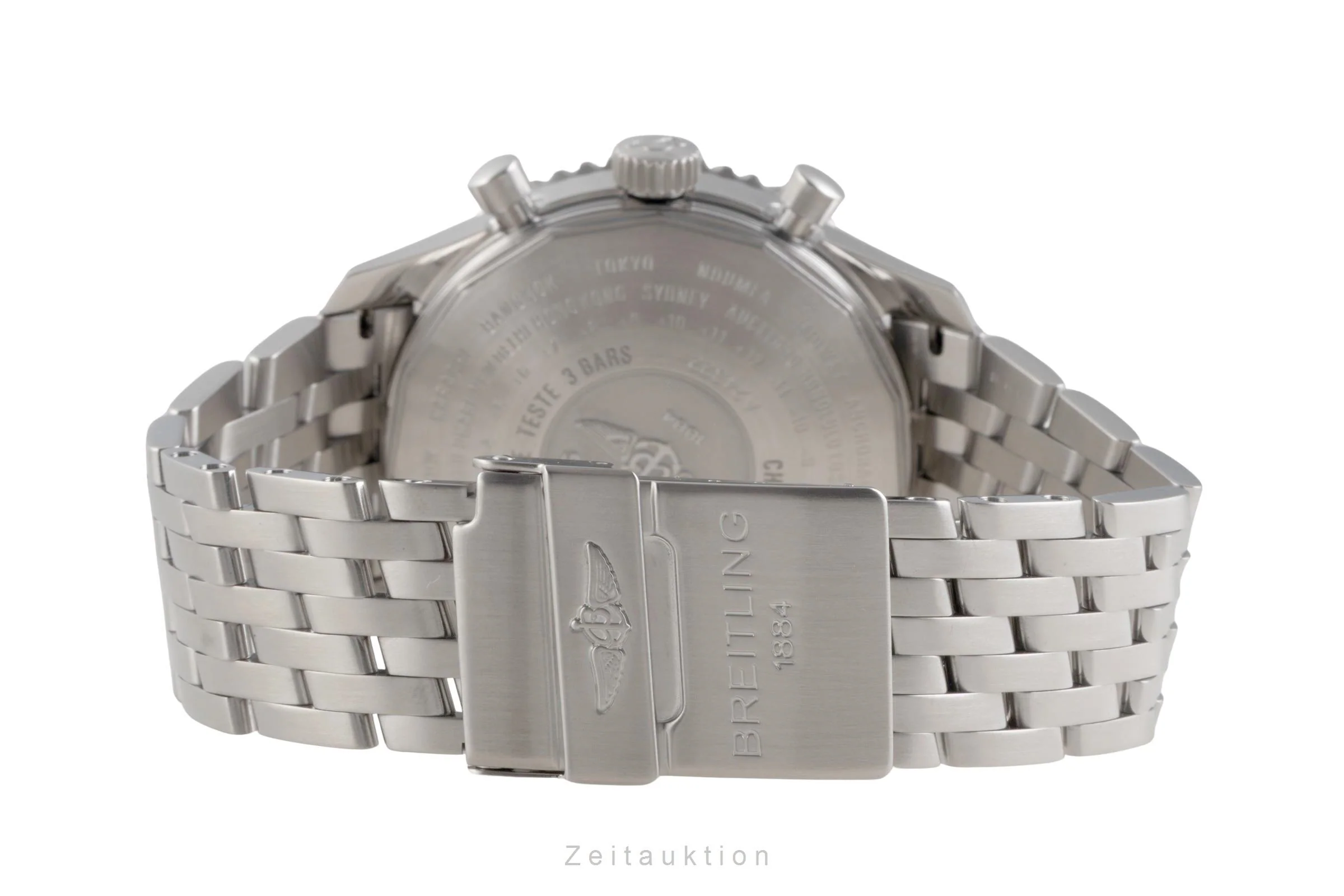 Breitling Navitimer World chronograph steel automatic men's watch A24322  [2600524] - Image 14
