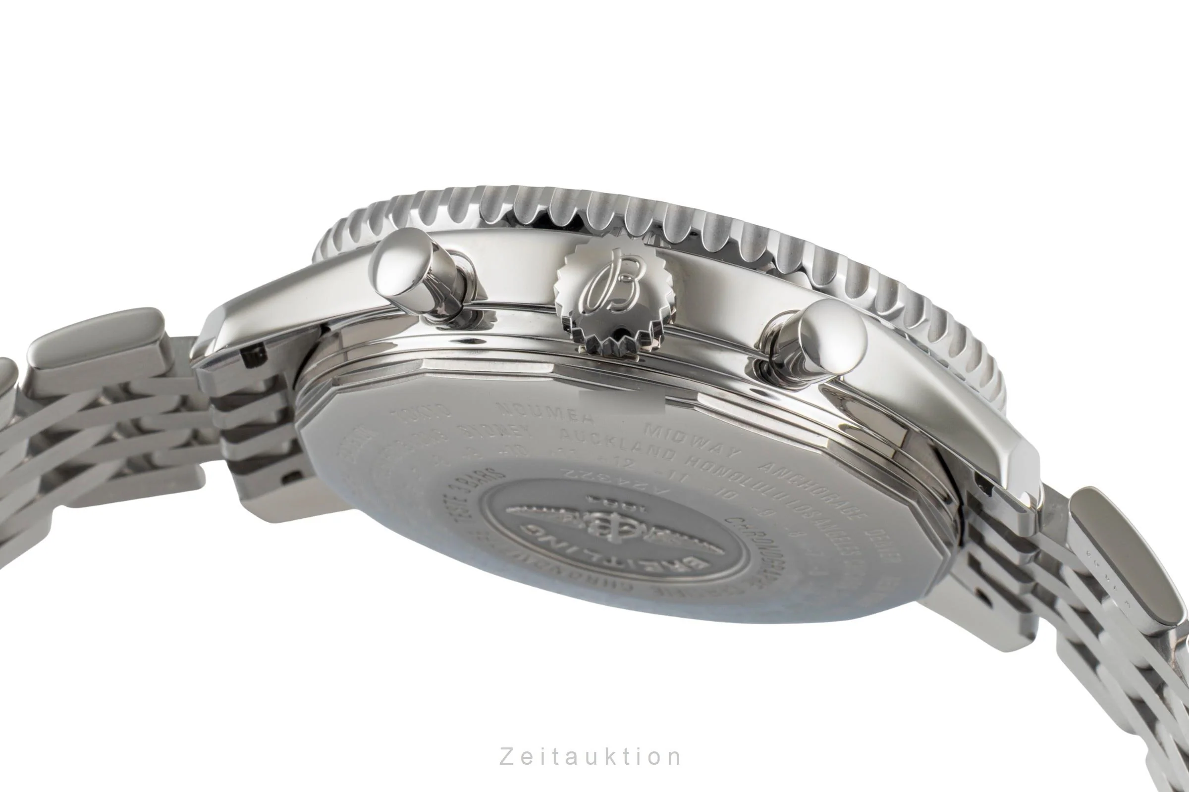 Breitling Navitimer World chronograph steel automatic men's watch A24322  [2600545] - Image 14