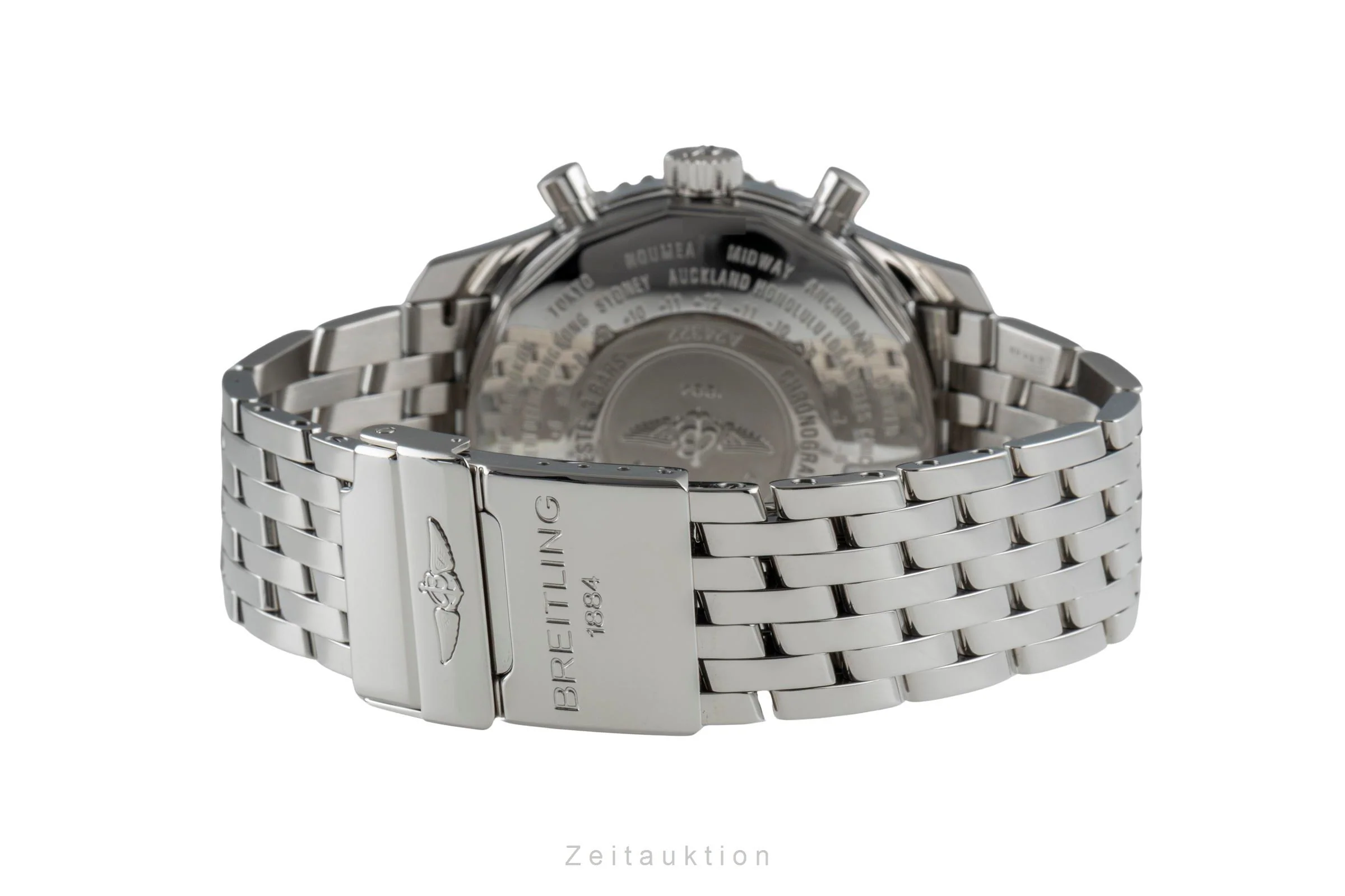 Breitling Navitimer World chronograph steel automatic men's watch A24322  [2600545] - Image 15