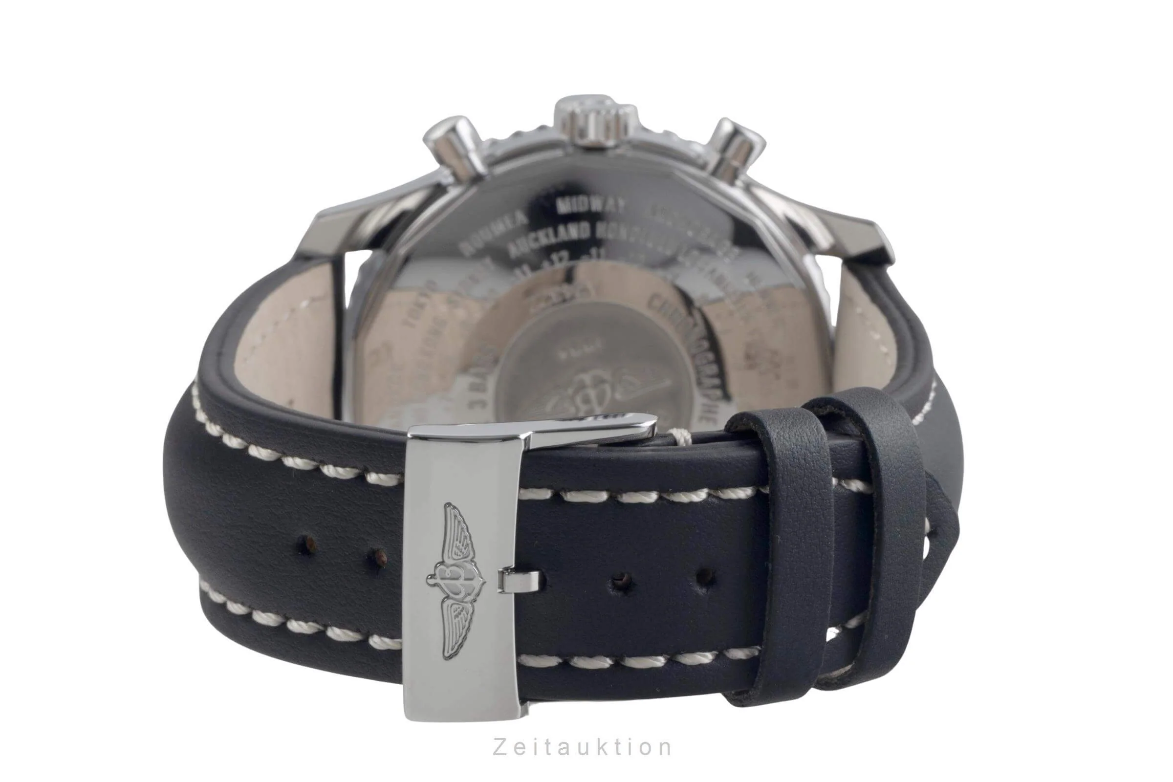 Breitling Navitimer World chronograph steel automatic men's watch A24322,  A242B26WBD  [2501026] - Image 14