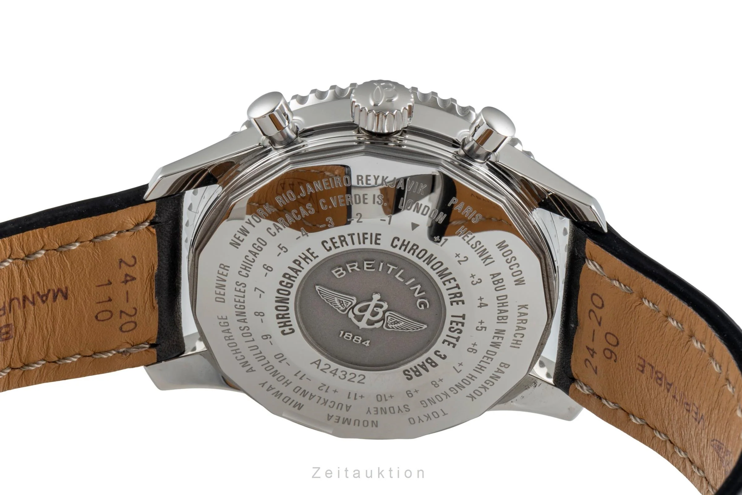 Breitling Navitimer World steel automatic men's watch A2432212/B726  [2600301] - Image 11