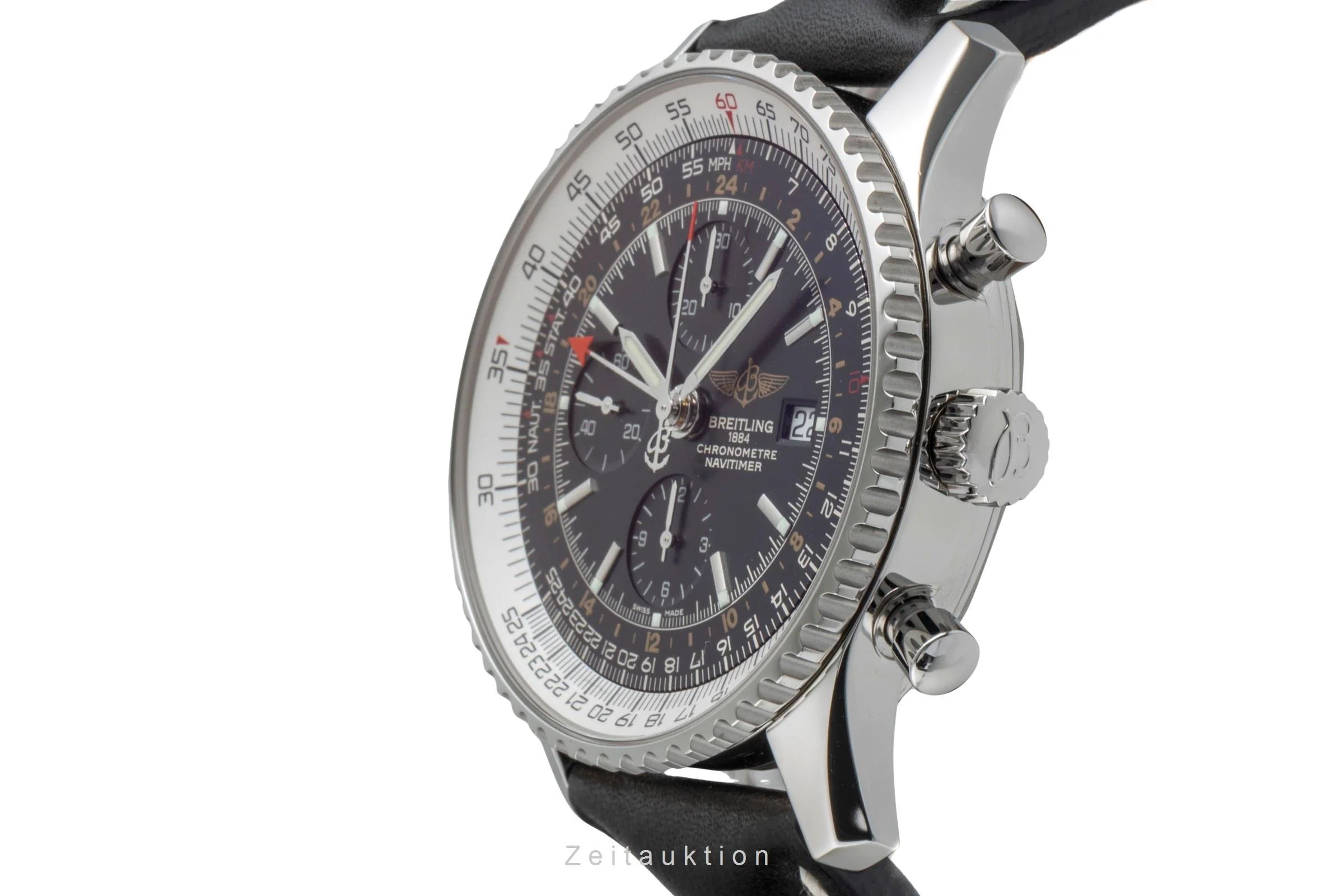 Breitling Navitimer World steel automatic men's watch A2432212/B726  [2600301] - Image 7