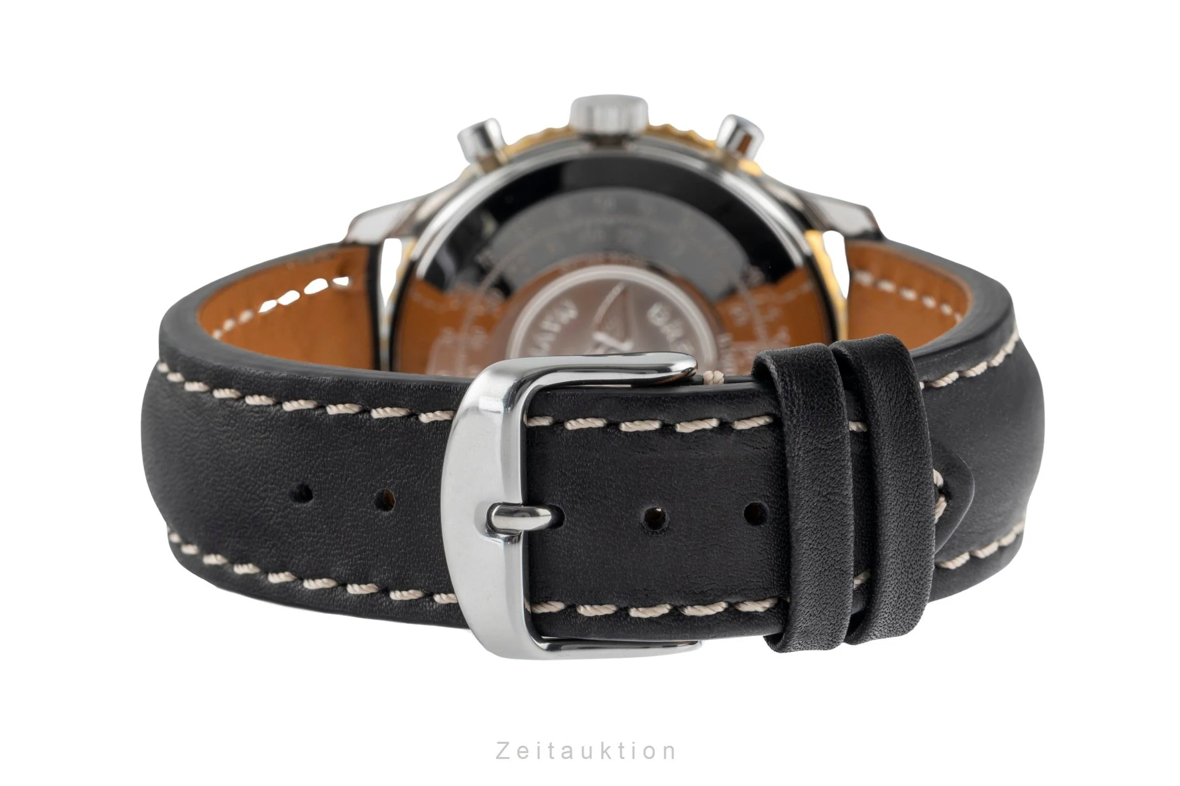 Breitling Old Navitimer chronograph gilt / steel automatic men's watch B13019  [2503416] - Image 14
