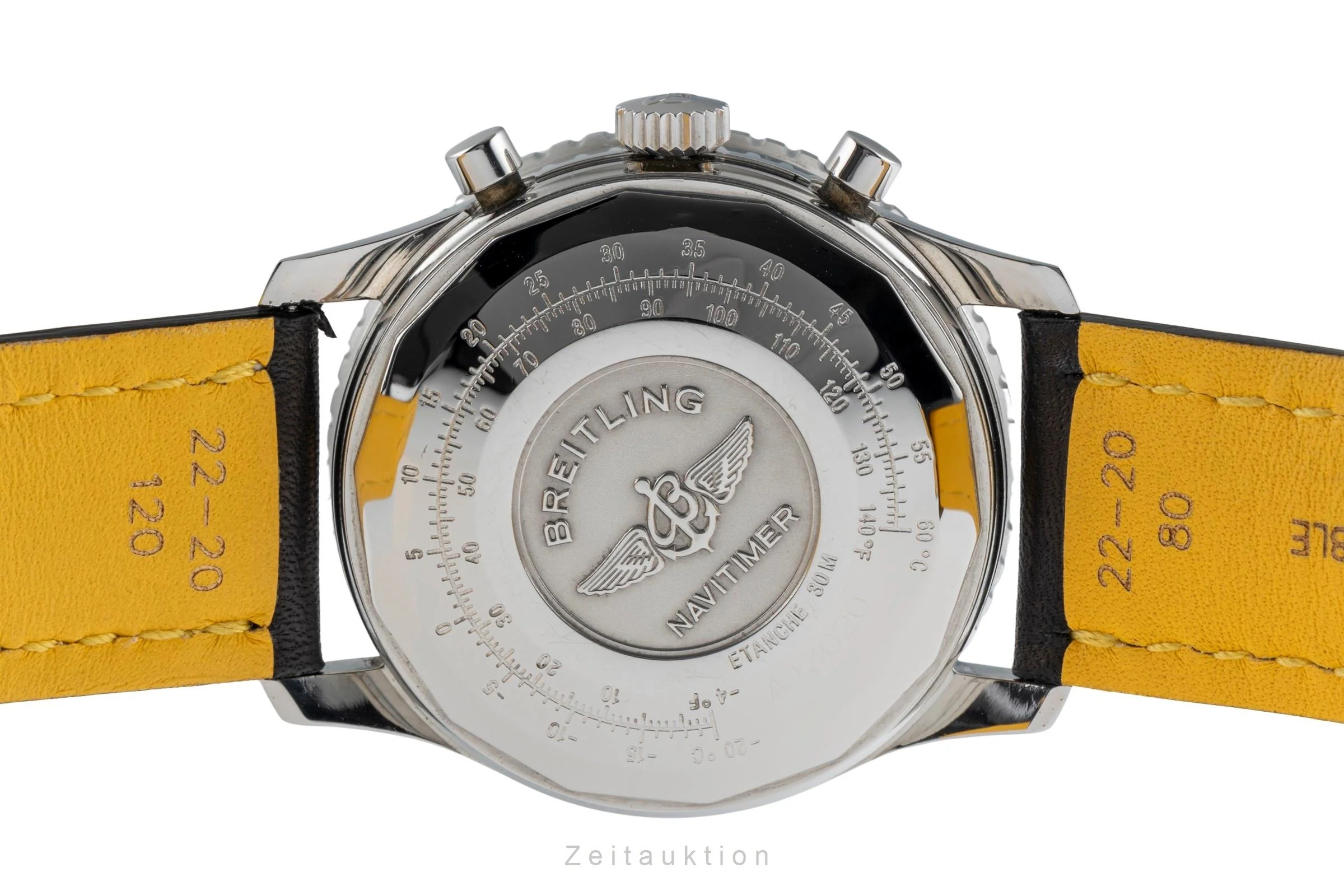 Breitling Old Navitimer chronograph steel automatic men's watch A13020  [2502892] - Image 11
