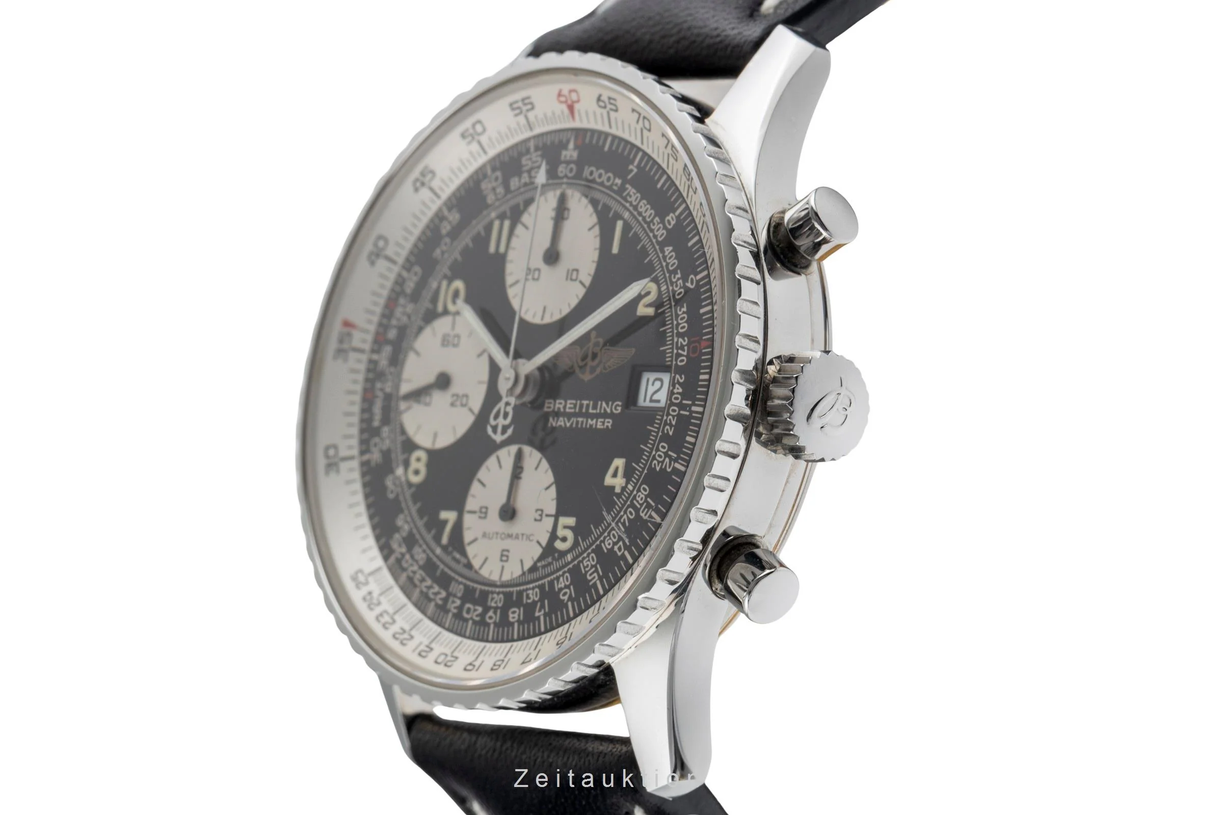 Breitling Old Navitimer chronograph steel automatic men's watch A13020  [2502892] - Image 7