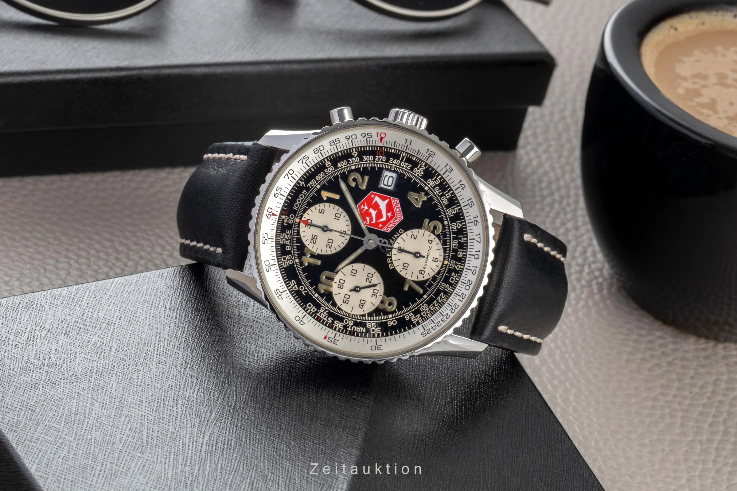 Breitling Old Navitimer chronograph steel automatic men's watch A130221611SB Limited  [2600244] - Image 3