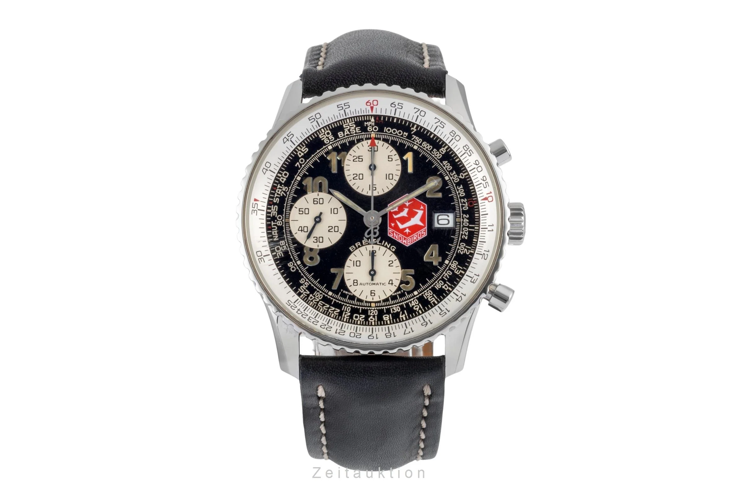 Breitling Old Navitimer chronograph steel automatic men's watch A130221611SB Limited  [2600244] - Image 5