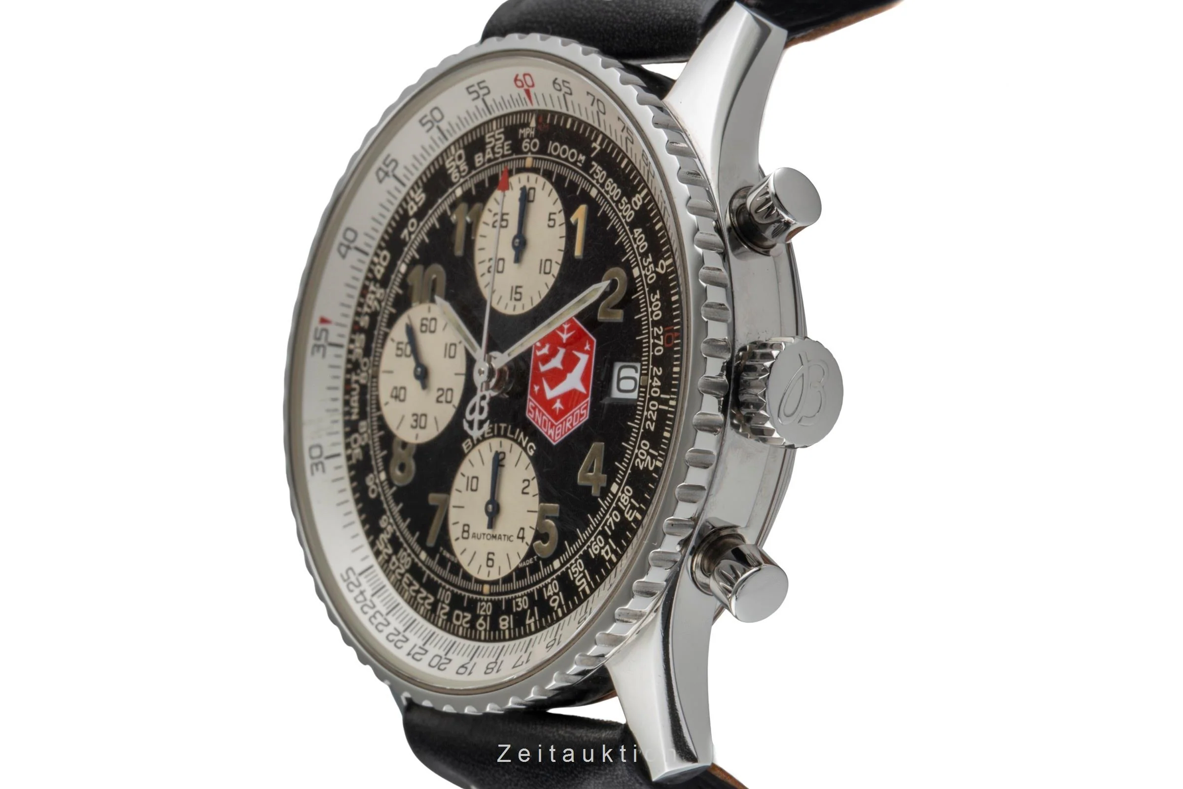 Breitling Old Navitimer chronograph steel automatic men's watch A130221611SB Limited  [2600244] - Image 7