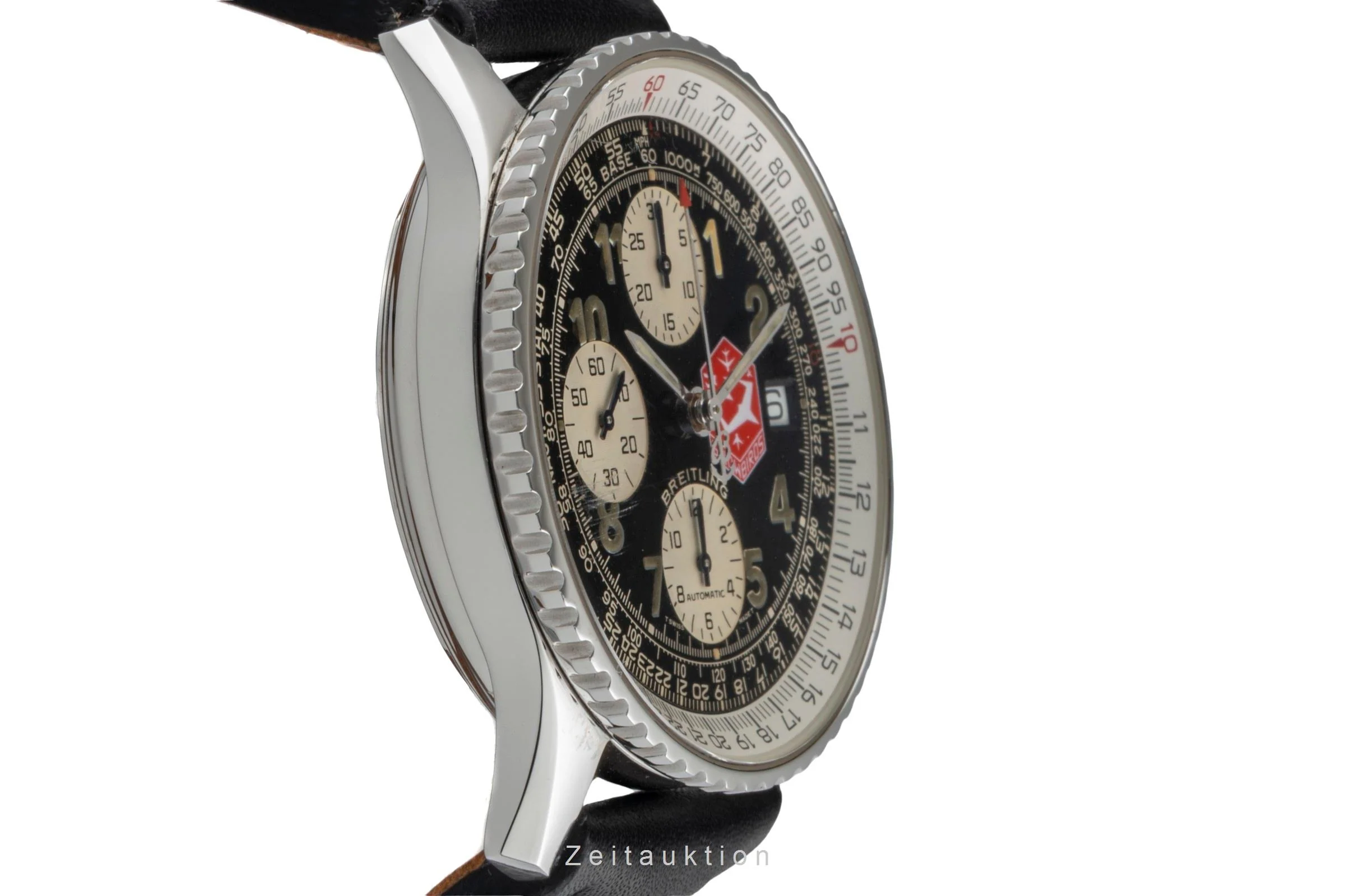 Breitling Old Navitimer chronograph steel automatic men's watch A130221611SB Limited  [2600244] - Image 8