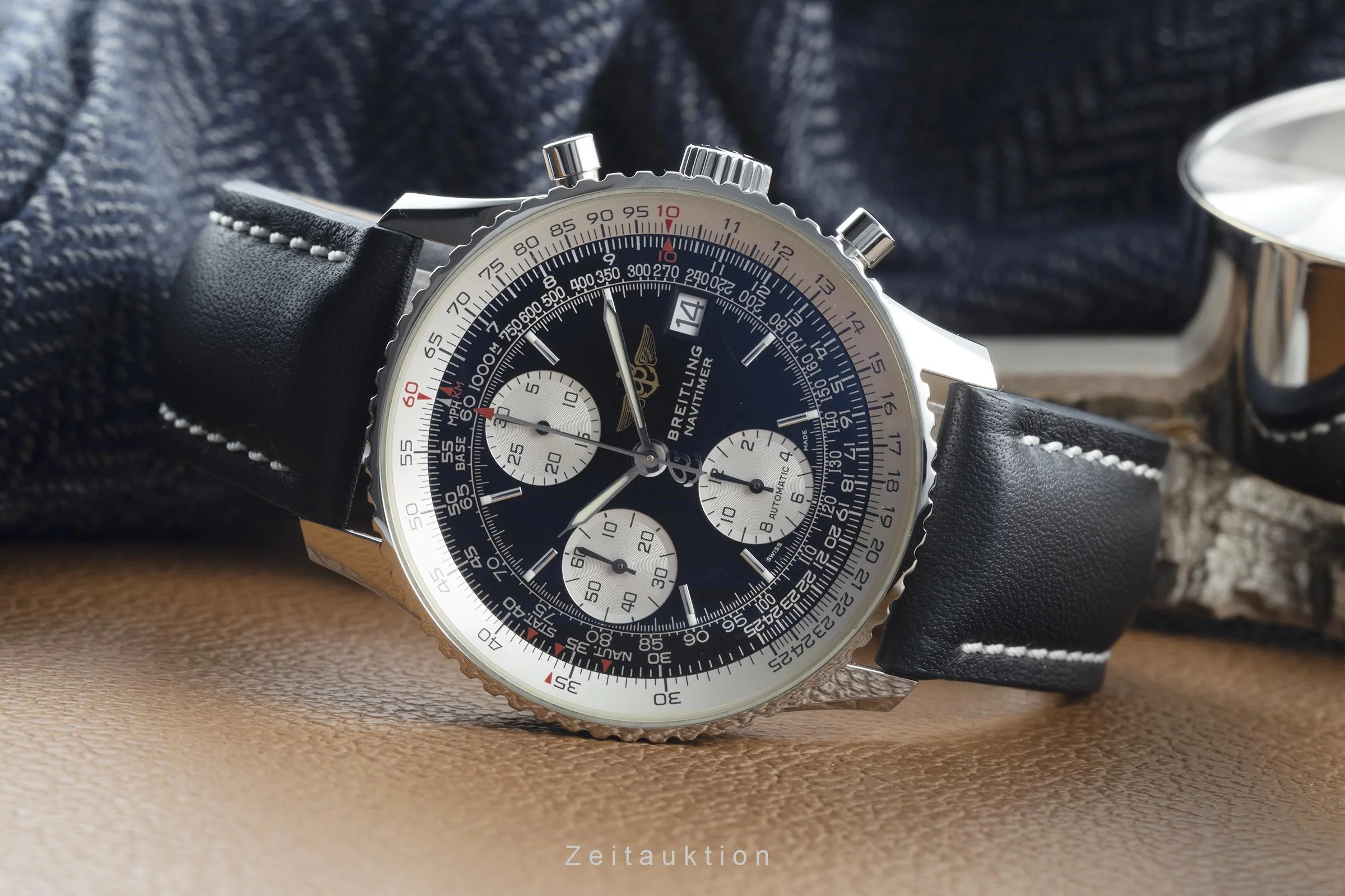 Breitling Old Navitimer chronograph steel automatic men's watch A13322  [2204067] - Image 2