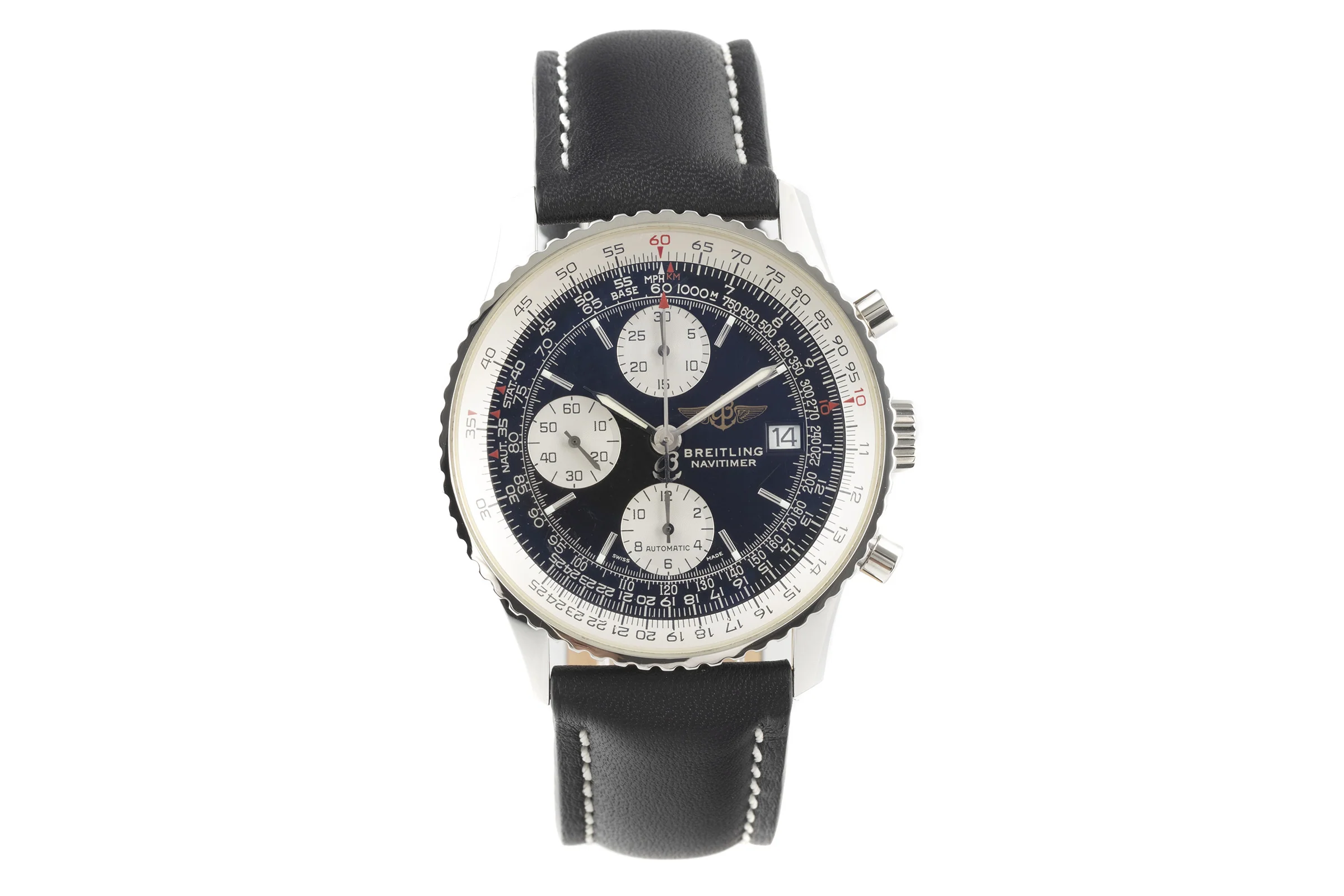 Breitling Old Navitimer chronograph steel automatic men's watch A13322  [2204067] - Image 4