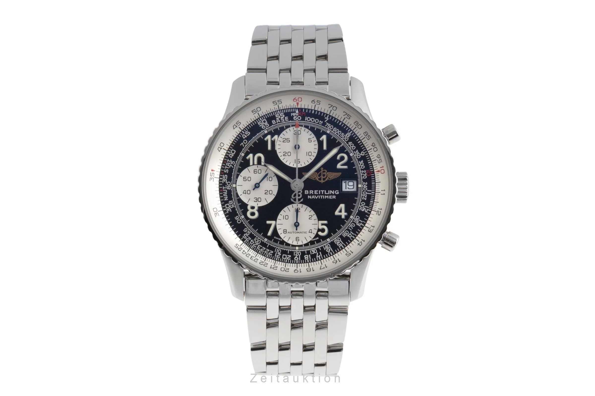 Breitling Old Navitimer chronograph steel automatic men's watch A13322 LP: 9650EUR  [2502952] - Image 5